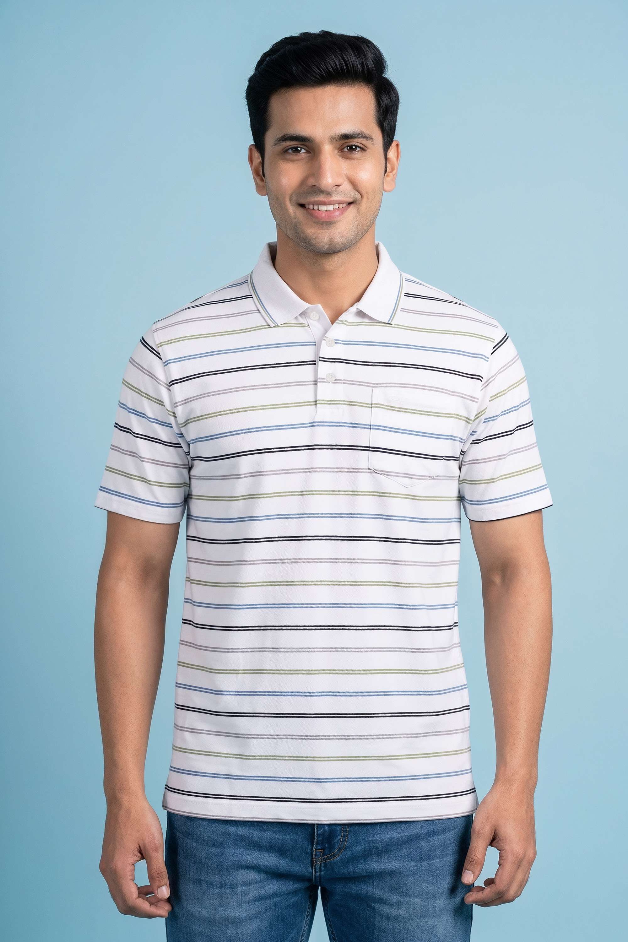 Stripes-Cotton-Regular-Fit-Men-T-Shirt