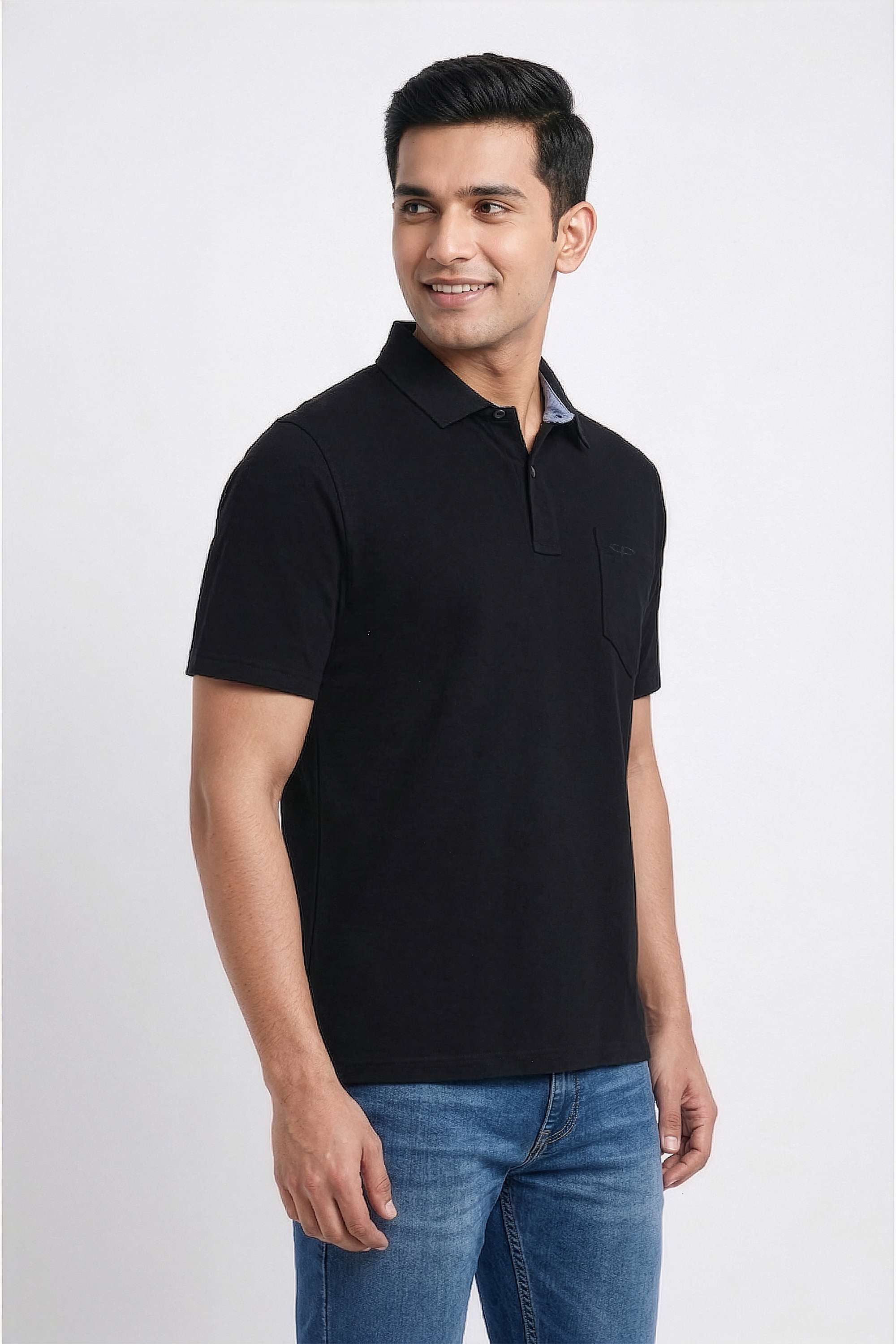Solid-Cotton-Regular-Fit-Men-s-T-Shirt