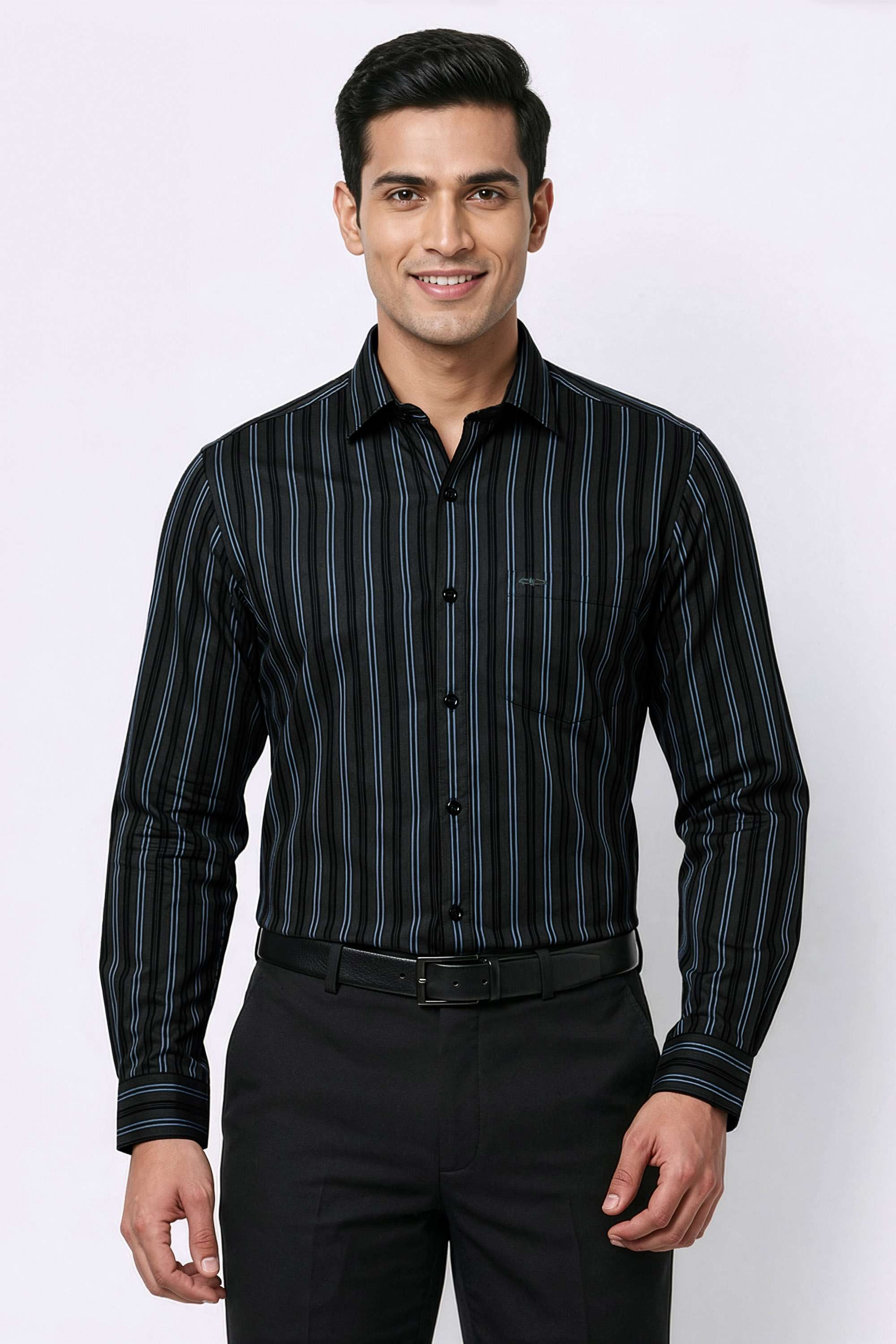 Stripes-Cotton-Regular-Fit-Men-s-Formal-Wear-Shirt