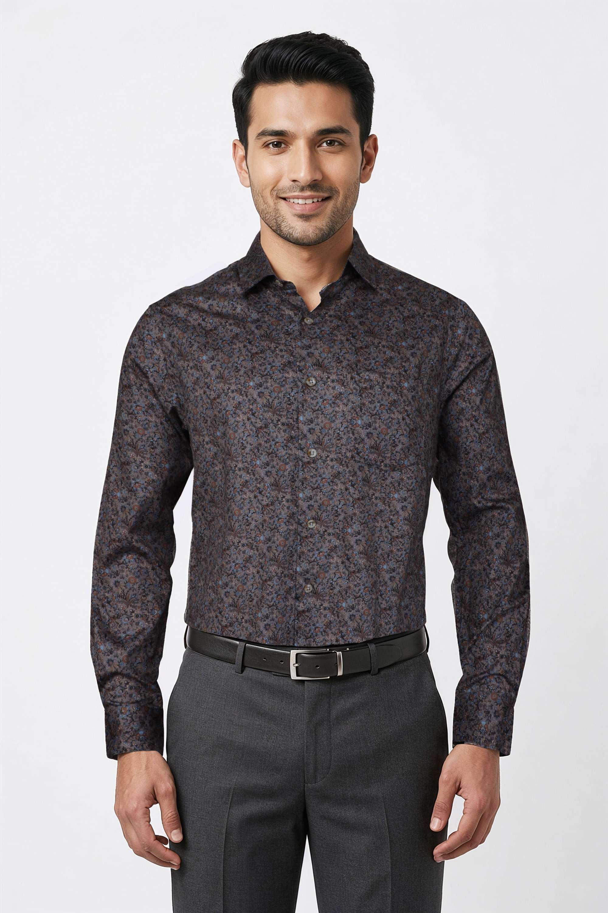 Printed-Cotton-Regular-Fit-Men-s-Formal-Wear-Shirt