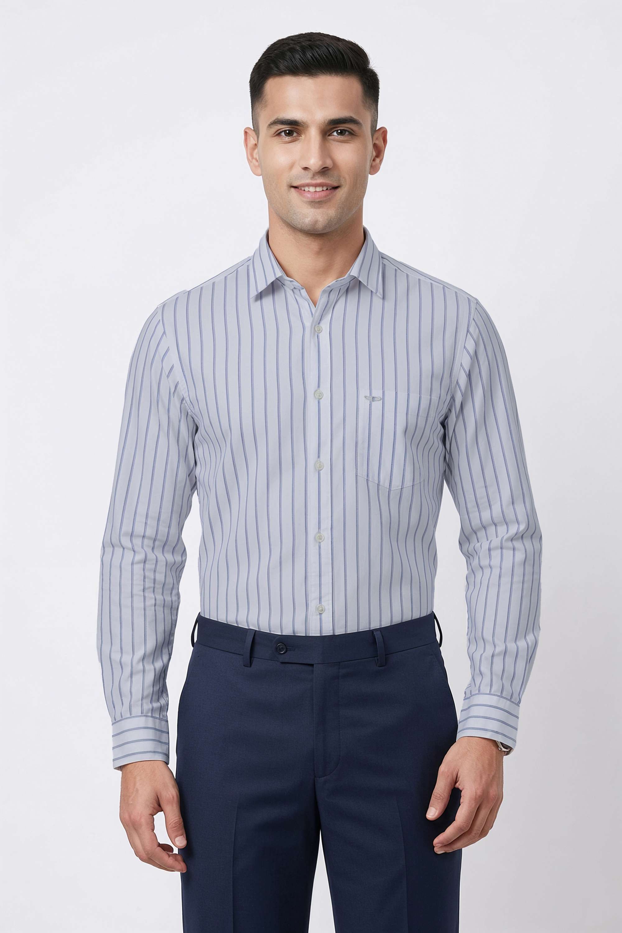 Stripes-Cotton-Regular-Fit-Men-s-Formal-Wear-Shirt