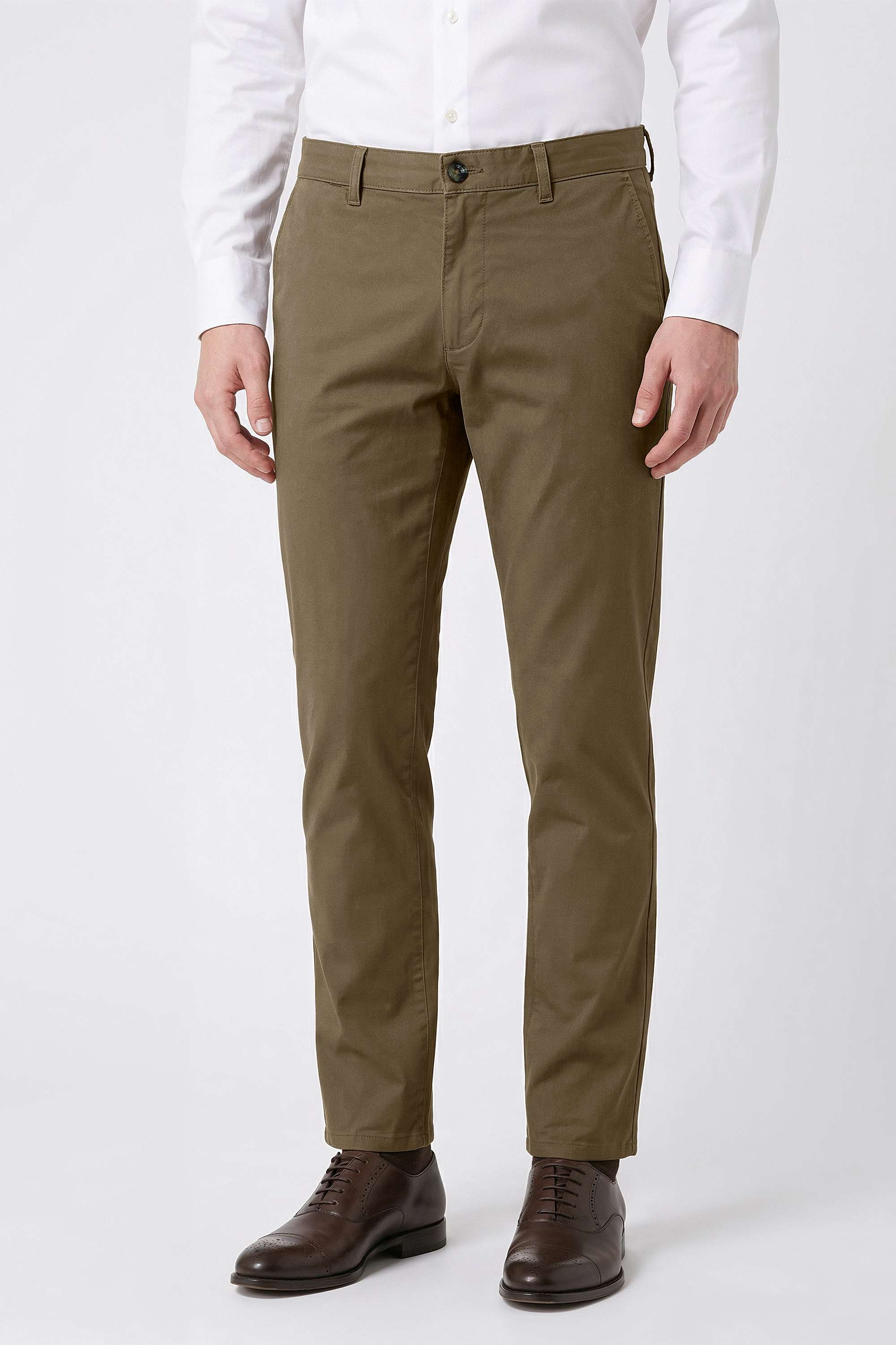 Printed-Cotton-Blend-Slim-Fit-Men-s-Trousers