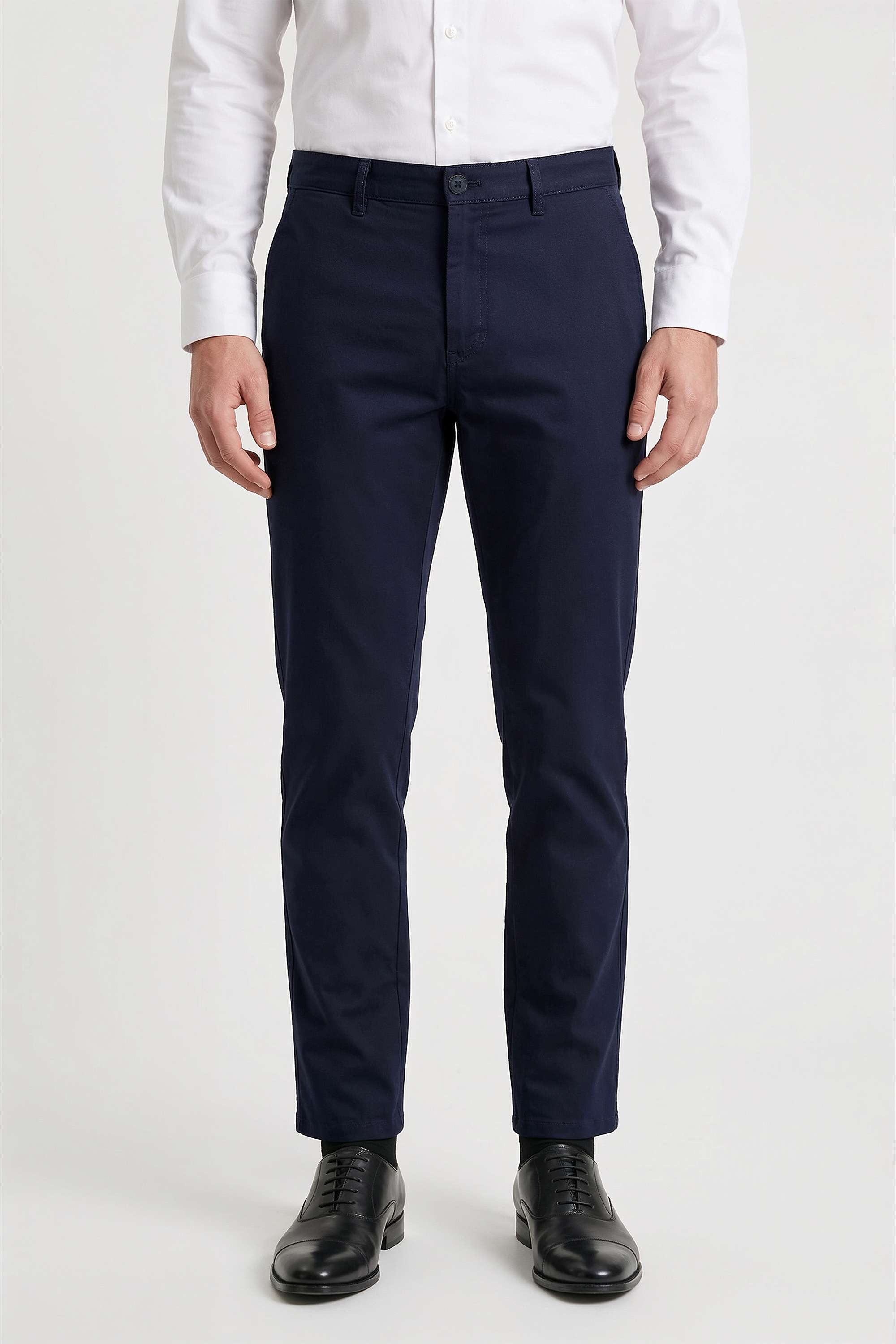 Solid-Cotton-Blend-Regular-Fit-Men-s-Trousers