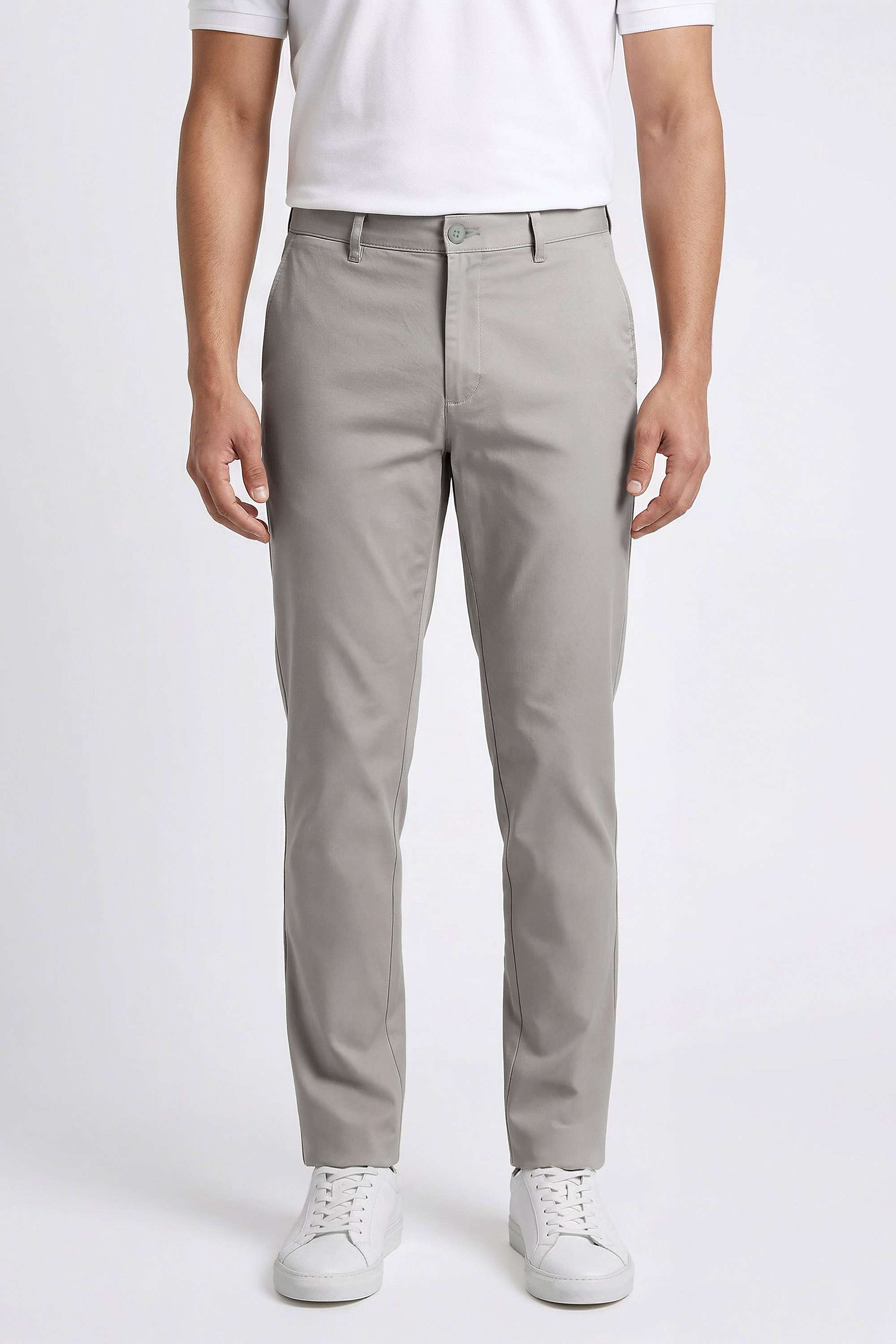 Solid-Cotton-Blend-Regular-Fit-Men-s-Trousers