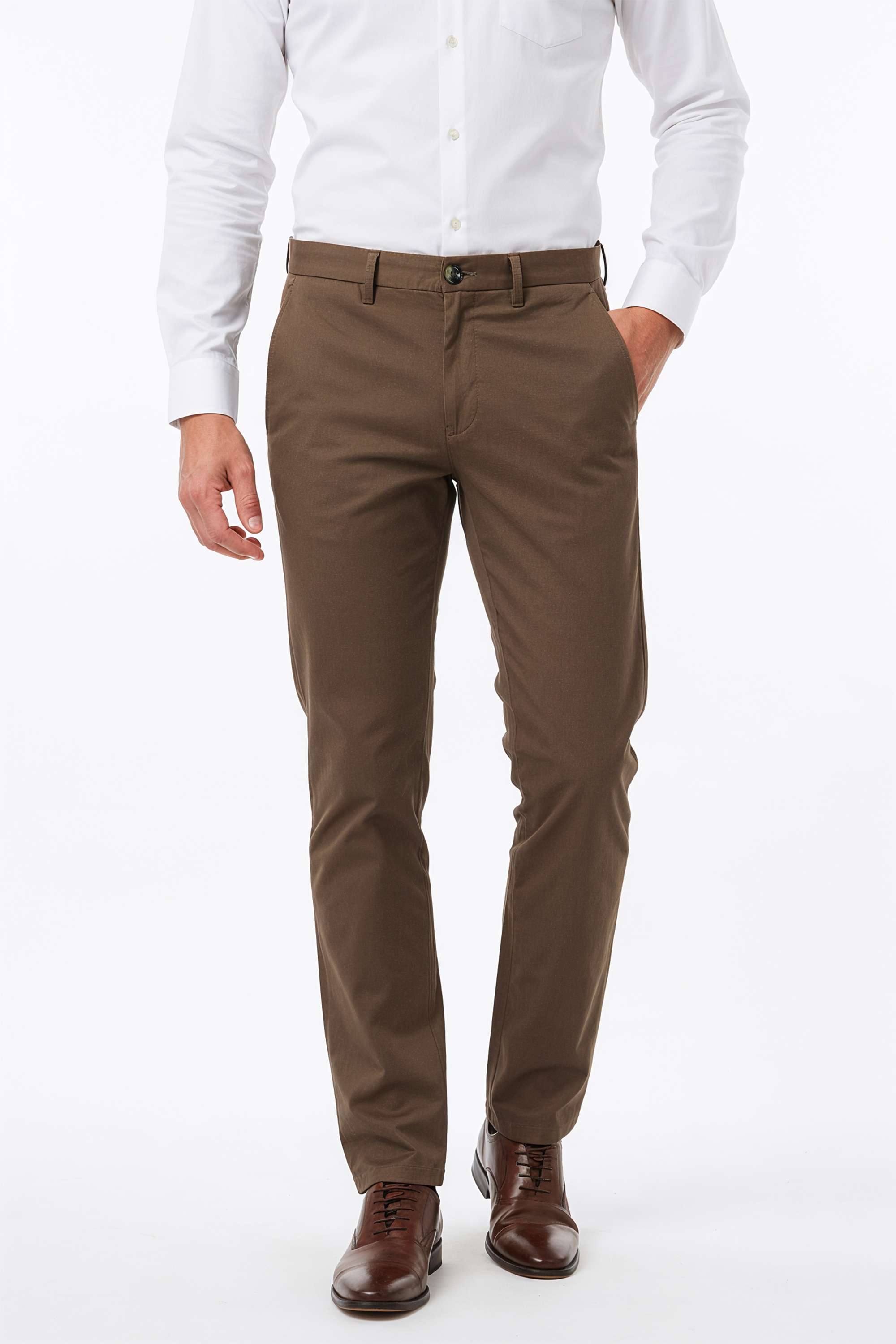 Solid-Cotton-Blend-Regular-Fit-Men-s-Trousers