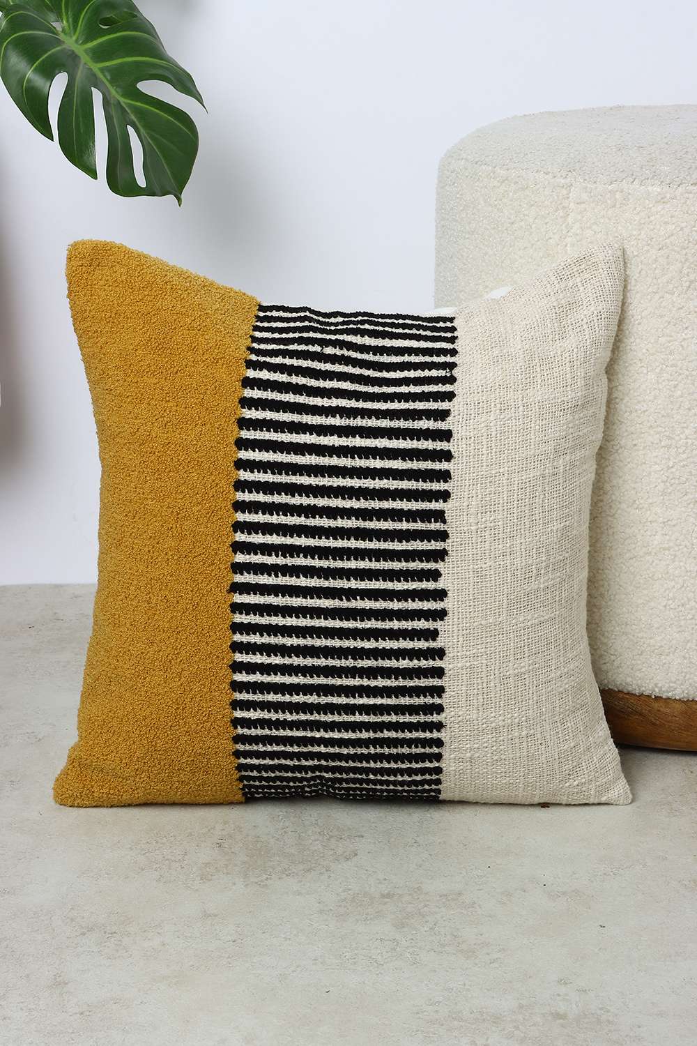 Modern-Luxe-Citadel-Band-Mustard-Cushion-Cover-40x40-cm