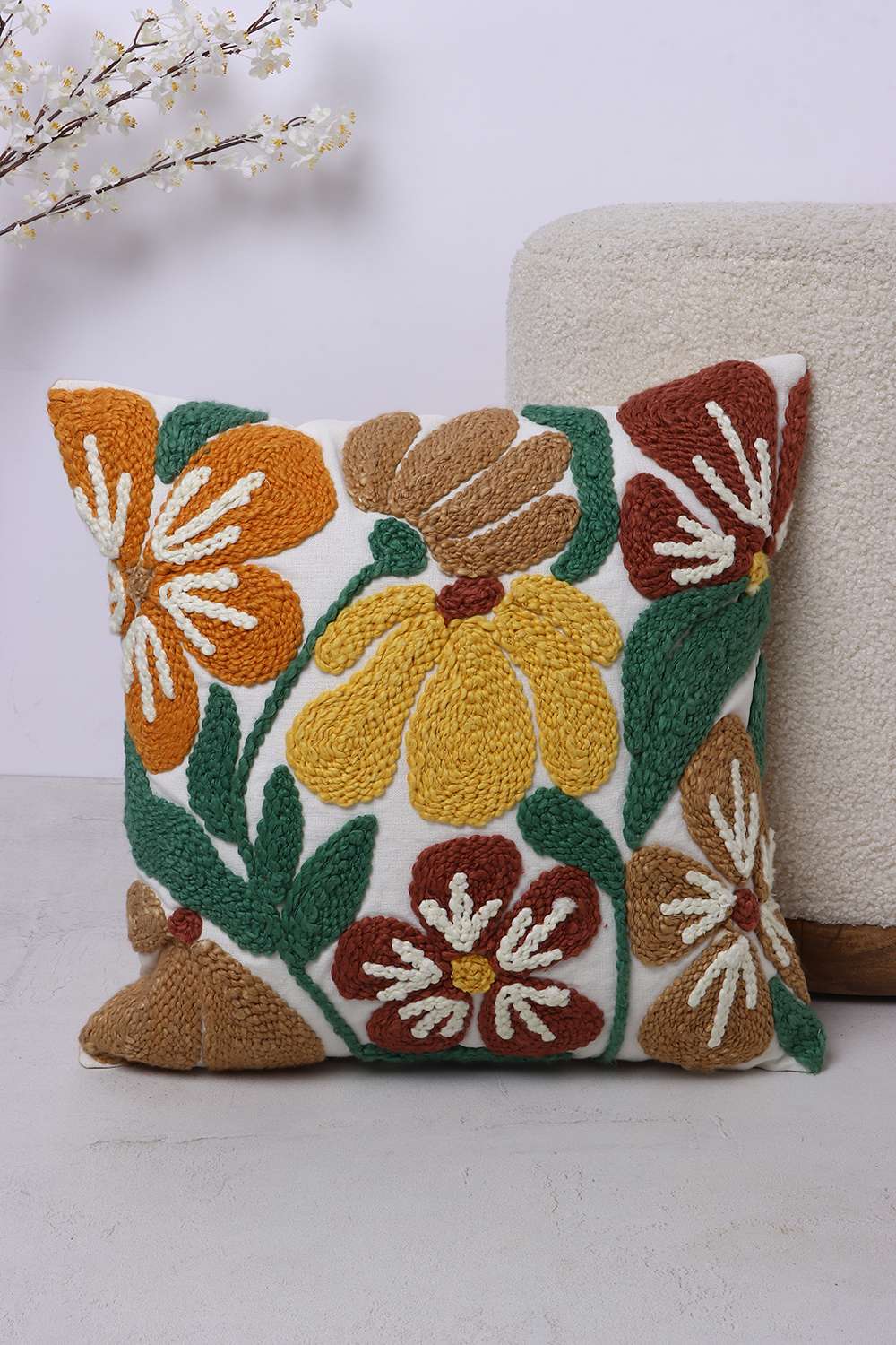 Urban-Oasis-Matisse-Tulips-Yellow-Cushion-Cover-40x40-cm