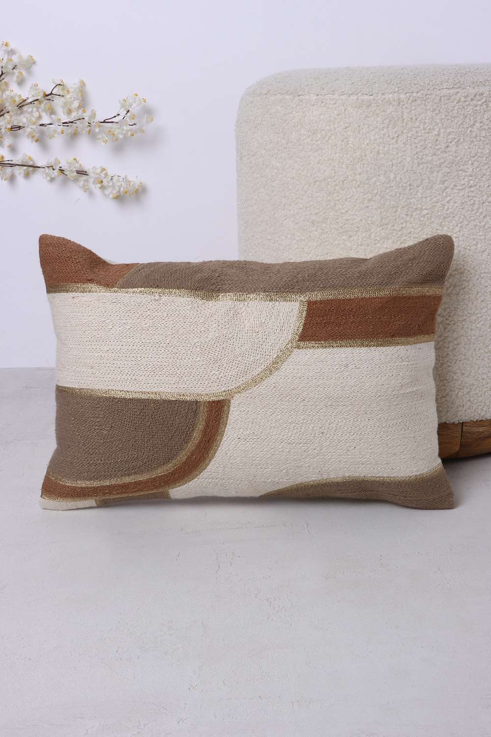 Modern-Luxe-Cavalry-Modular-Brown-Cushion-Cover-30x45-cm