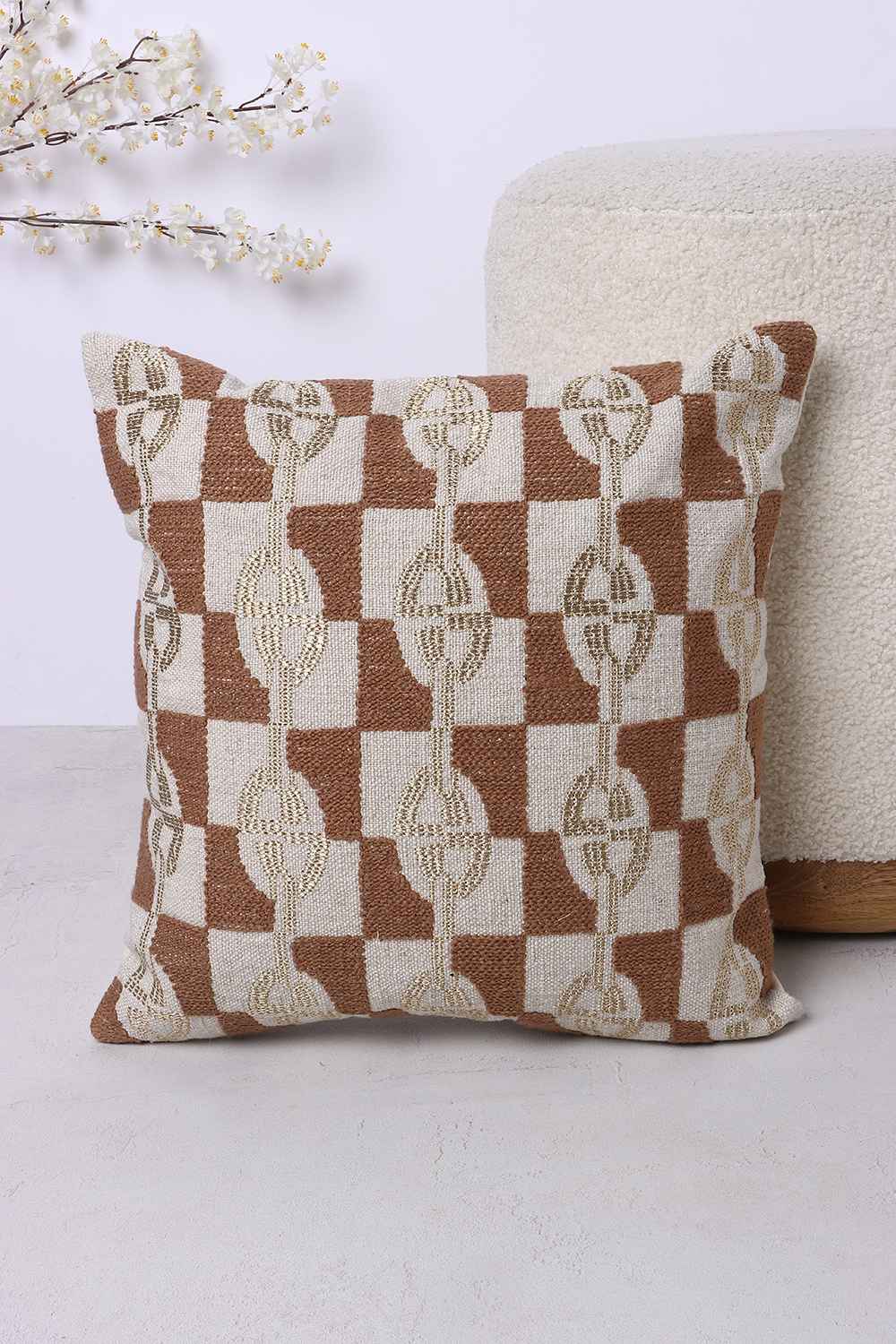 Modern-Luxe-Cavalry-Block-Brown-Cushion-Cover-40x40-cm