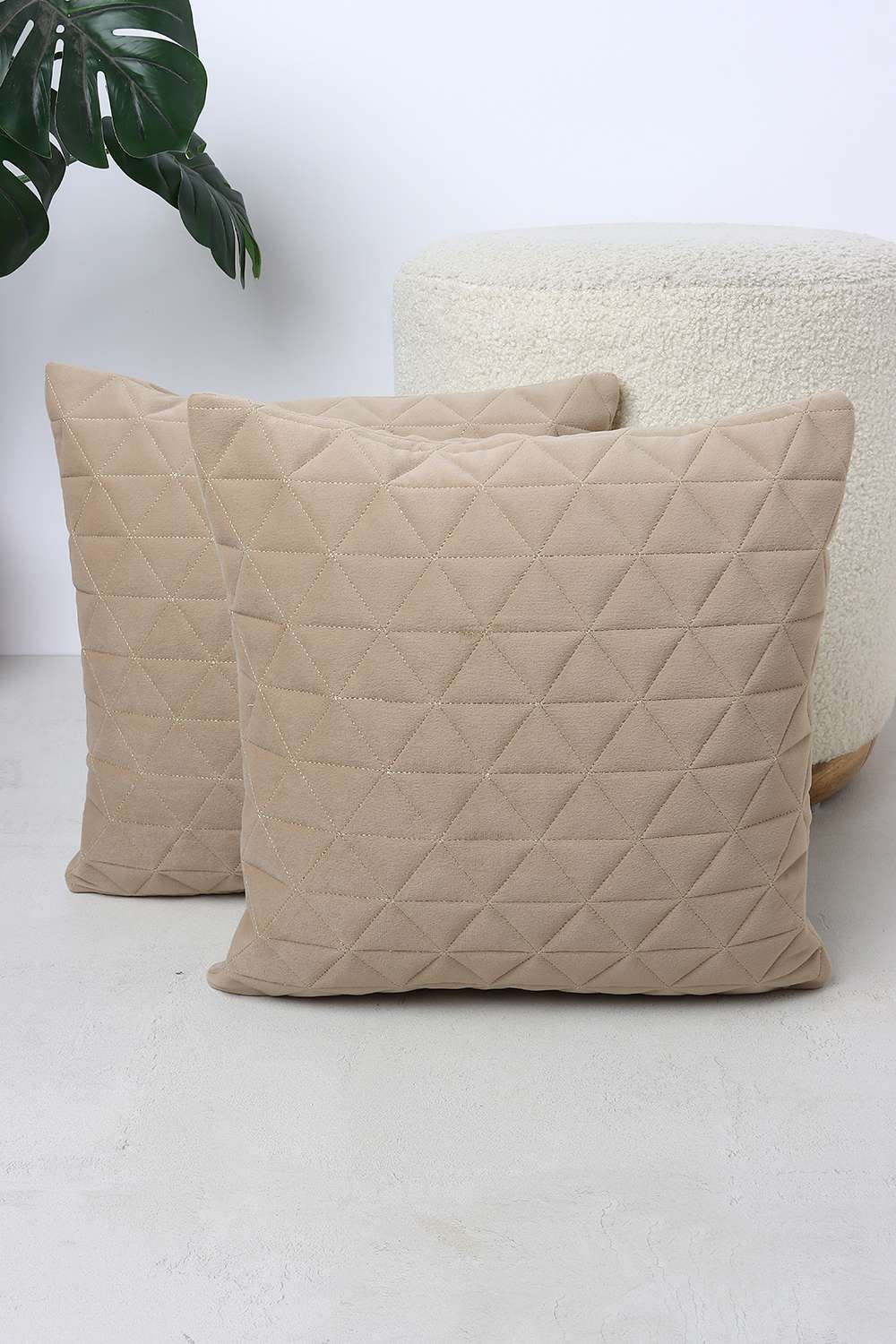 Mirage-Set-of-2-Quilted-Taupe-Cushion-Cover-40-x-40-cm