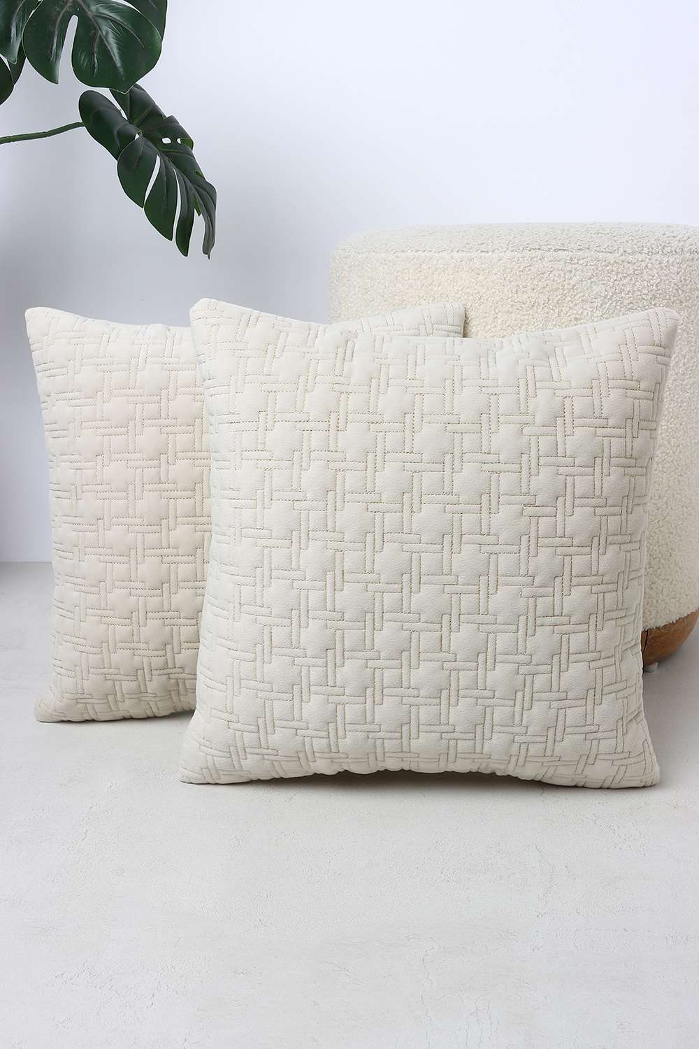 Mirage-Set-of-2-Quilted-Off-White-Cushion-Cover-40-x-40-cm