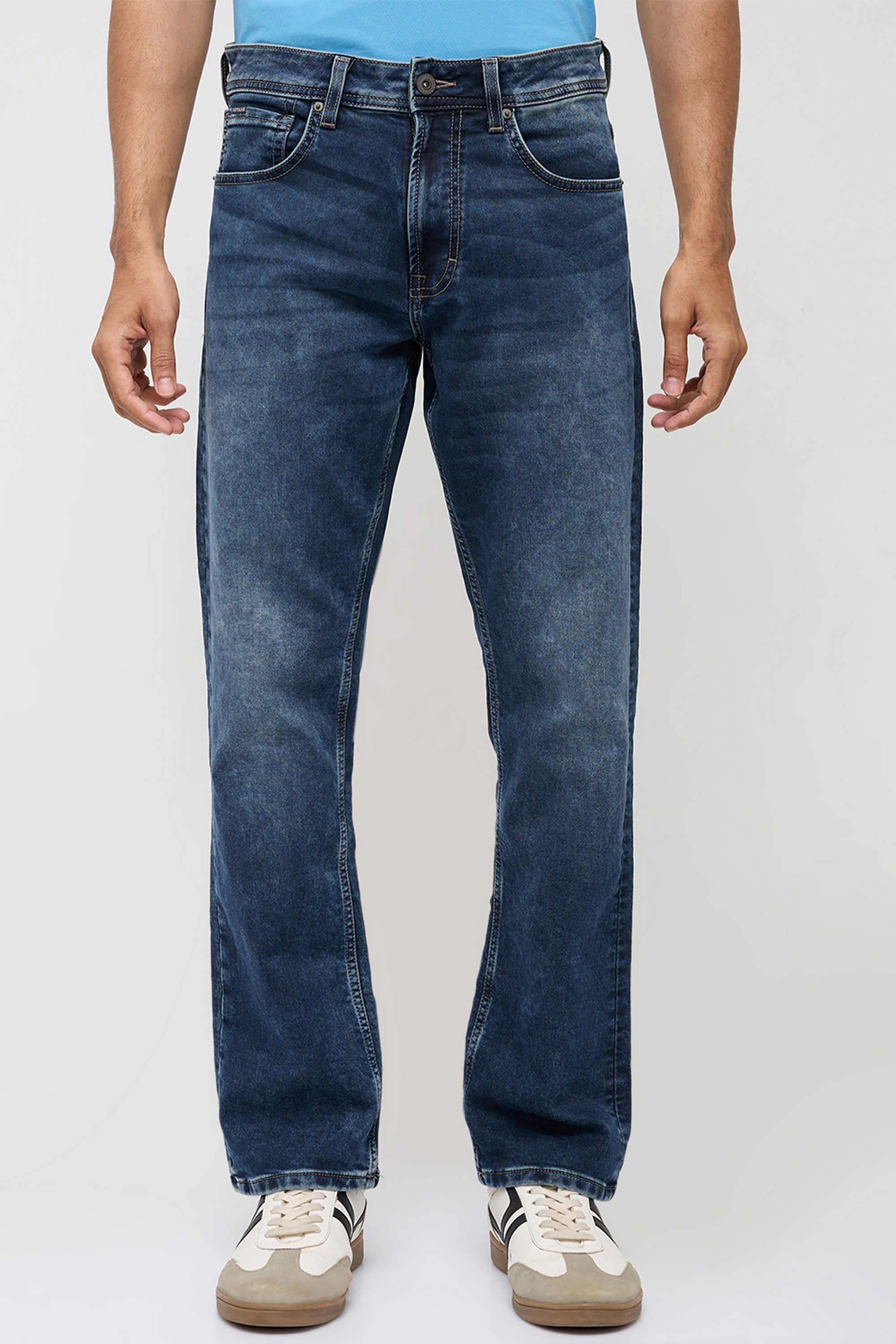 Solid-Cotton-Relaxed-Fit-Men-s-Jeans