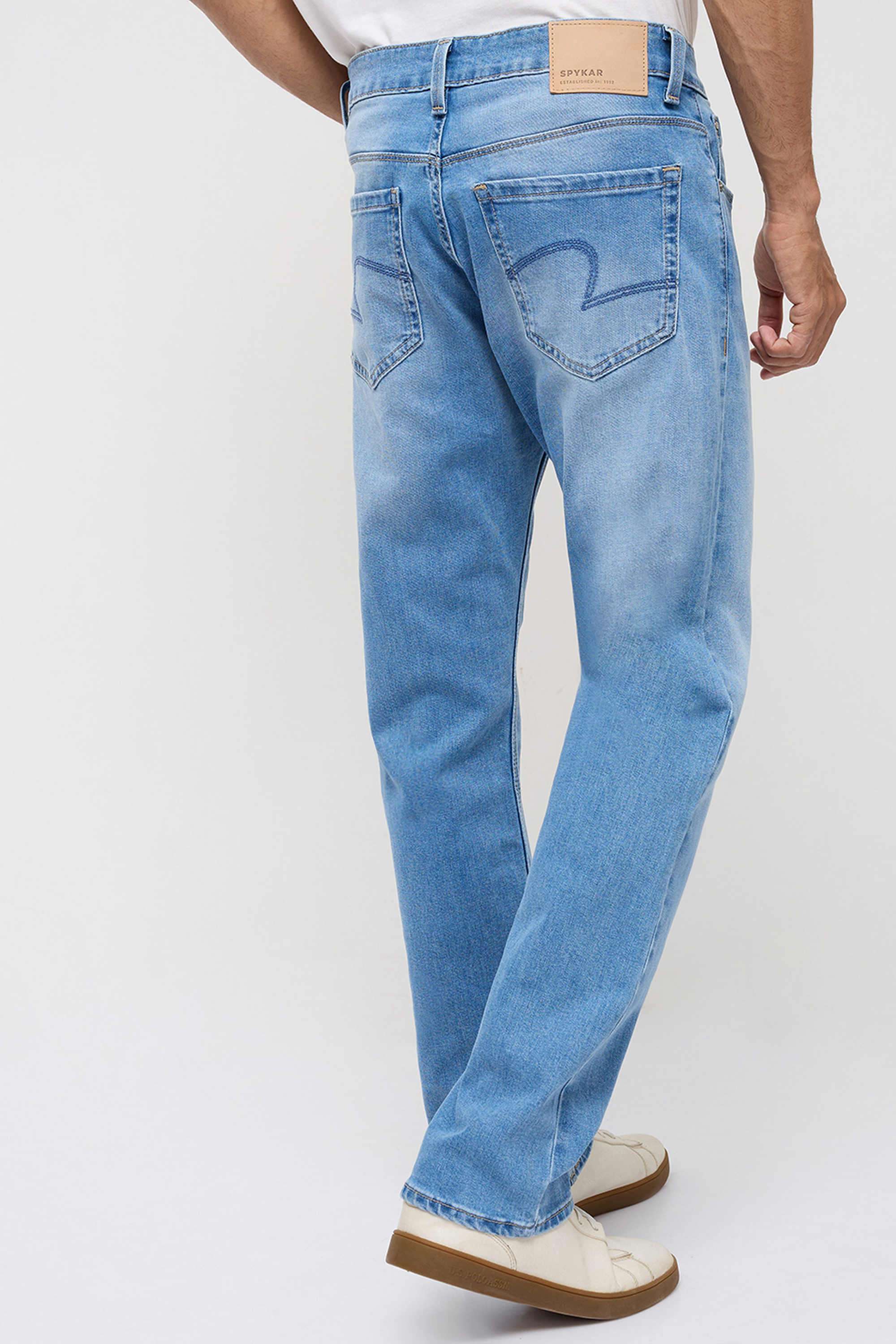 Solid-Cotton-Relaxed-Fit-Men-s-Jeans