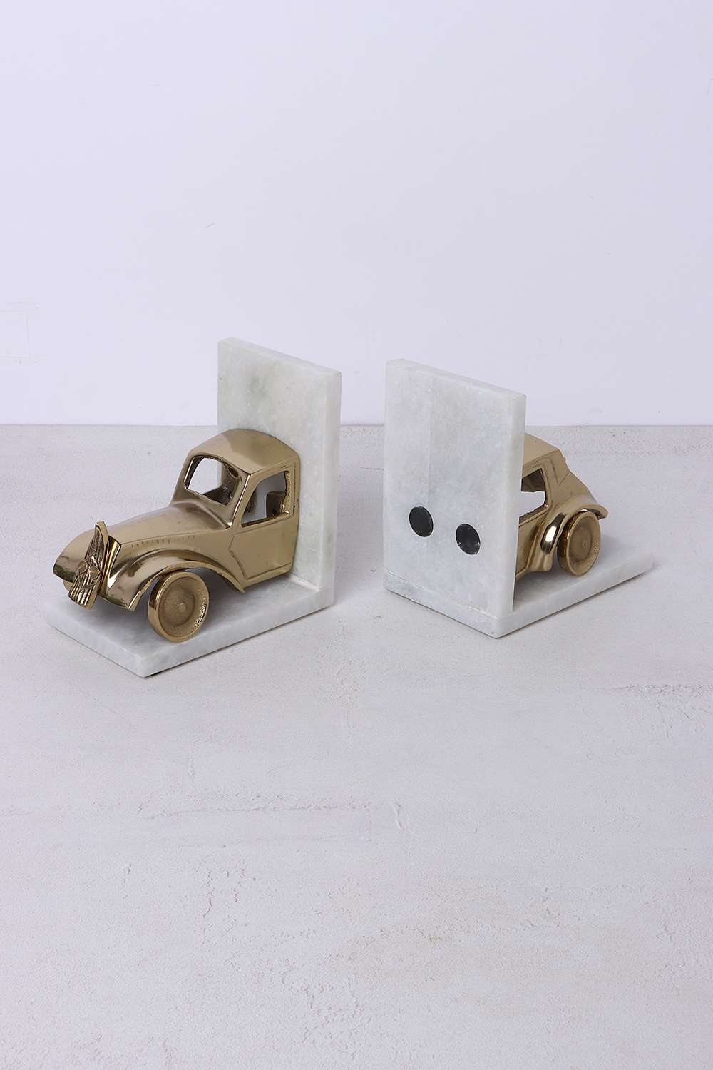 Stack-Car-Bookend-With-Marbel-Bs-15Cm