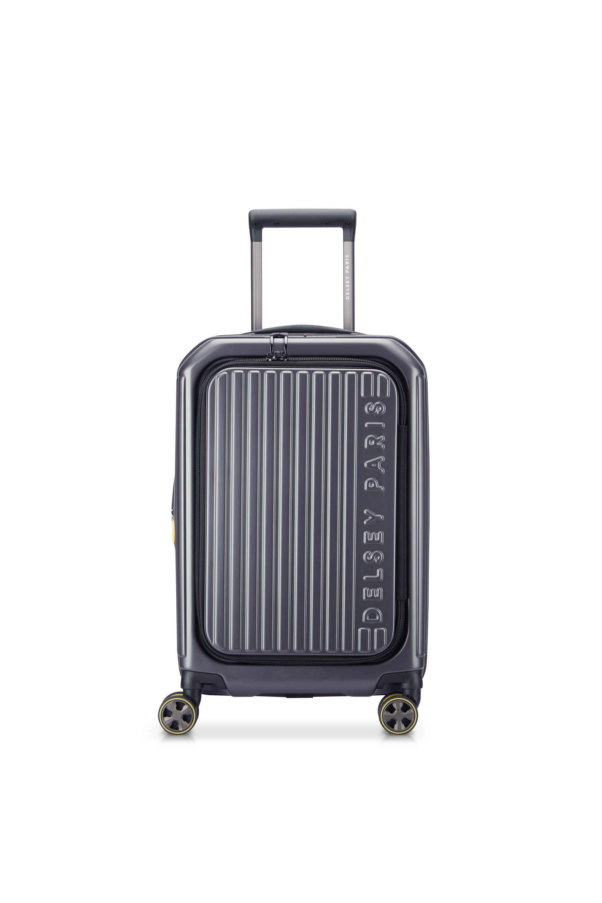 Zipper-Polycarbonate-Unisex-Casual-Wear-4-Wheel-Hard-Trolley