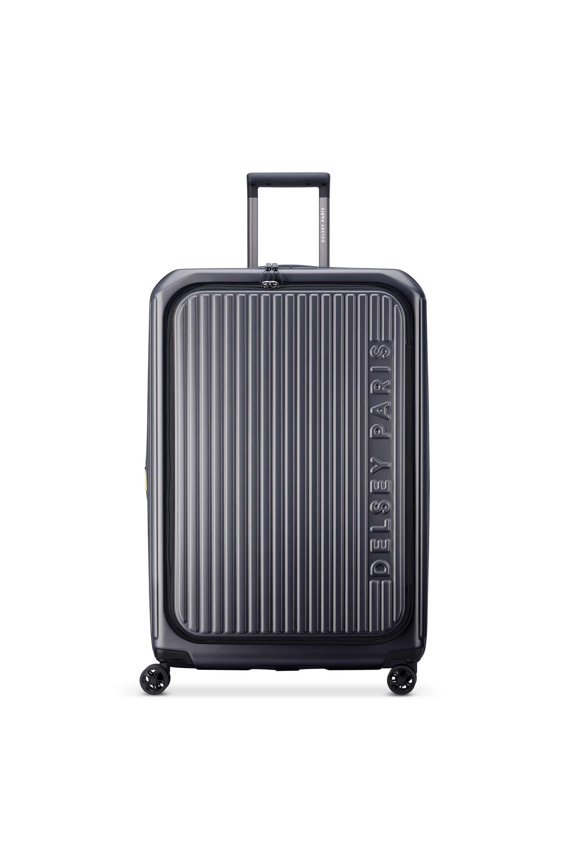Zipper-Polycarbonate-Unisex-Casual-Wear-4-Wheel-Hard-Trolley