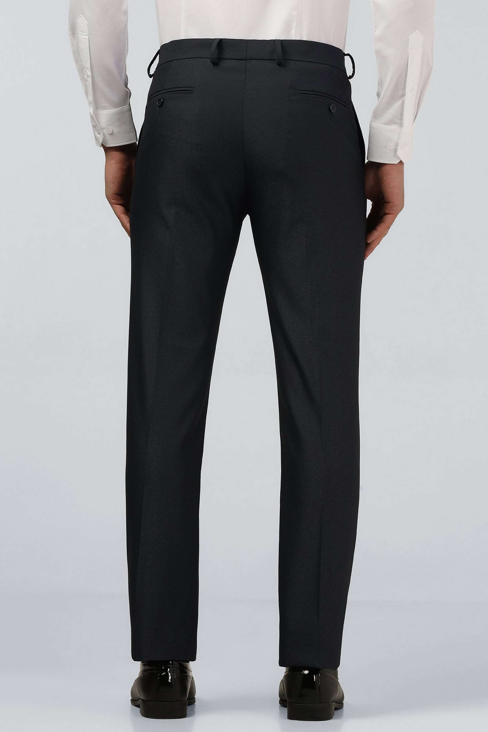 Solid-Blended-Fabric-Super-Slim-Fit-Men-s-Trousers