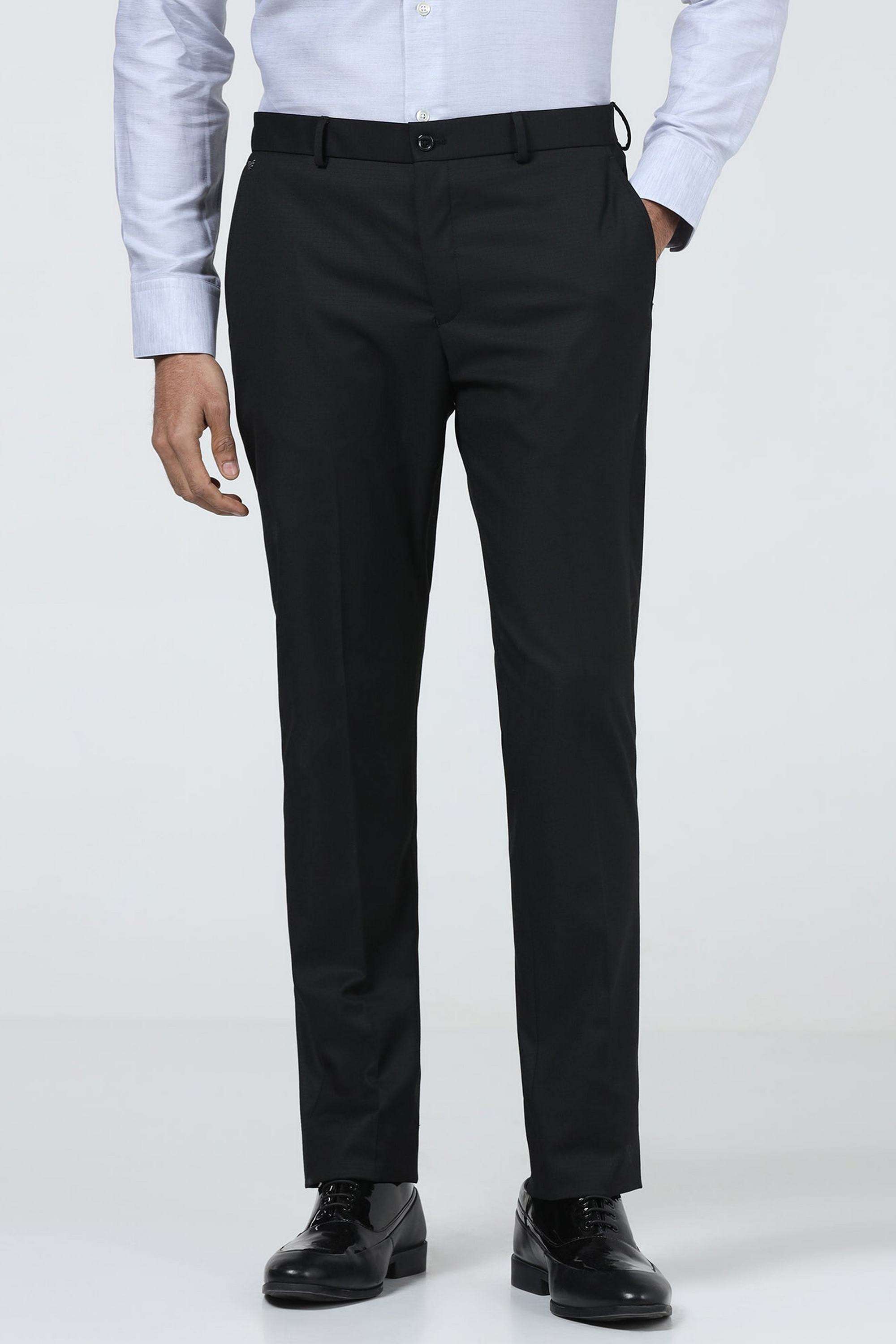 Checks-Poly-Blend-Slim-Fit-Men-s-Trousers