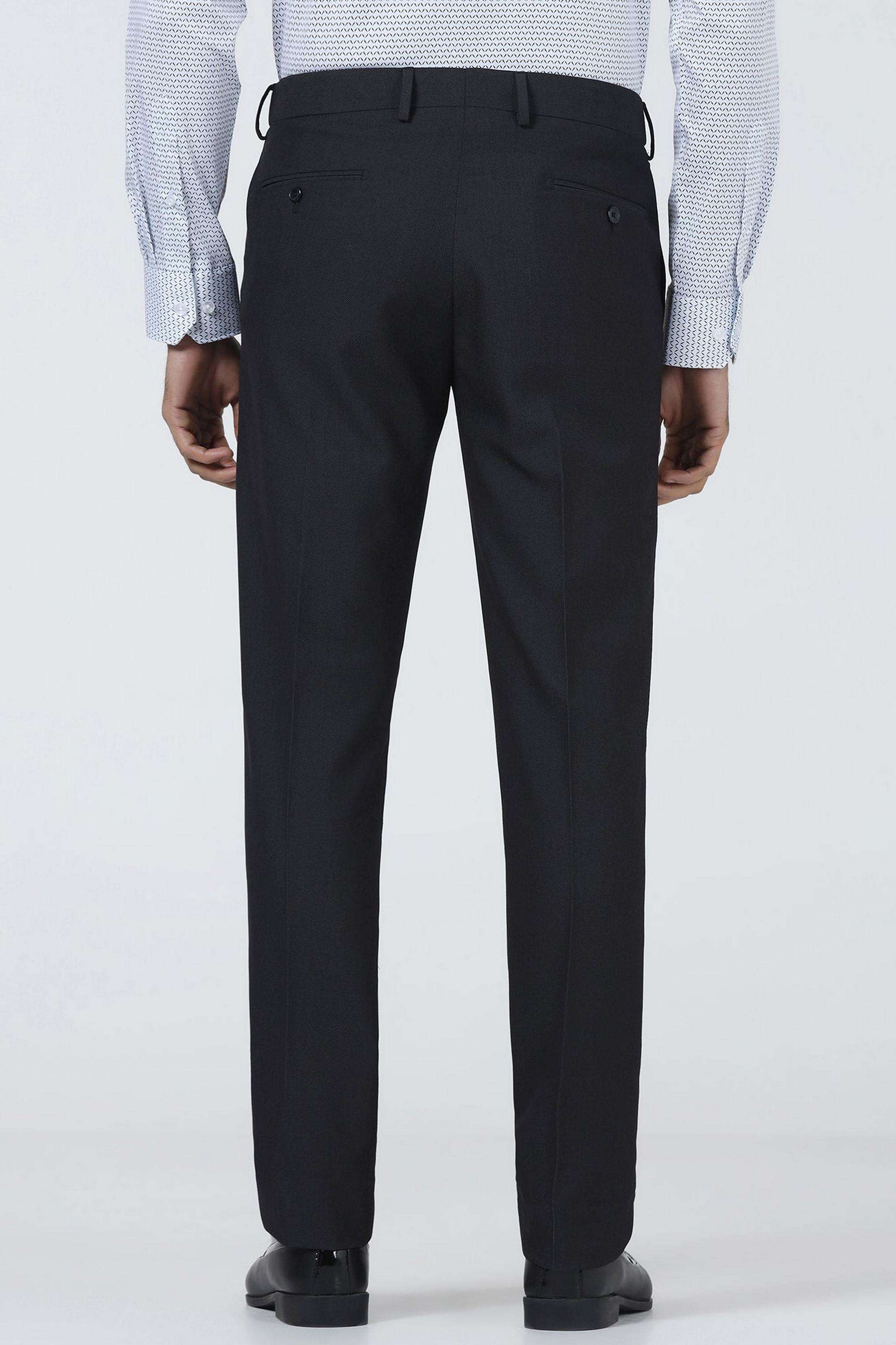 Solid-Poly-Blend-Super-Slim-Fit-Men-s-Formal-Trousers