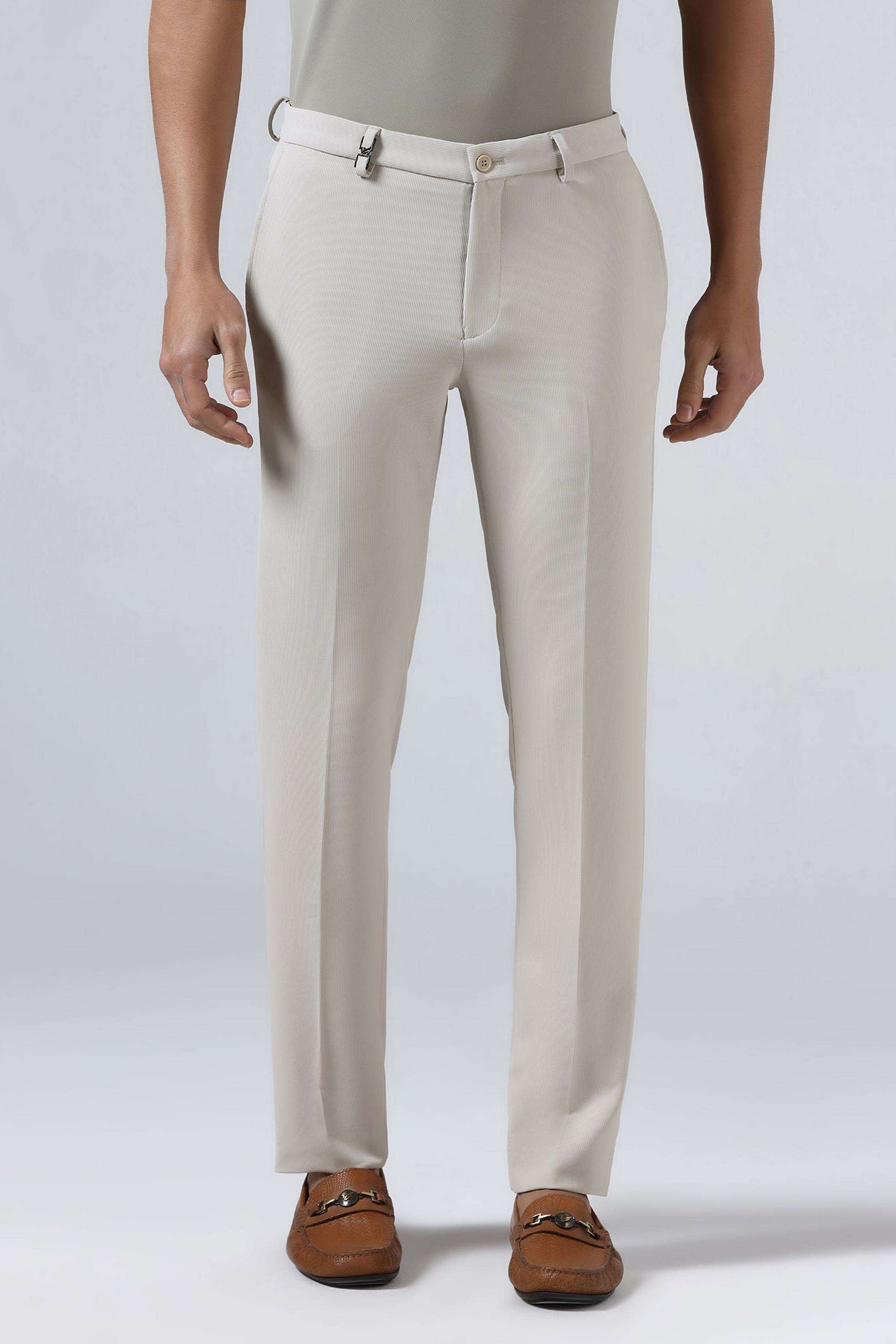 Stripes-Polyester-Slim-Fit-Men-s-Formal-Trousers