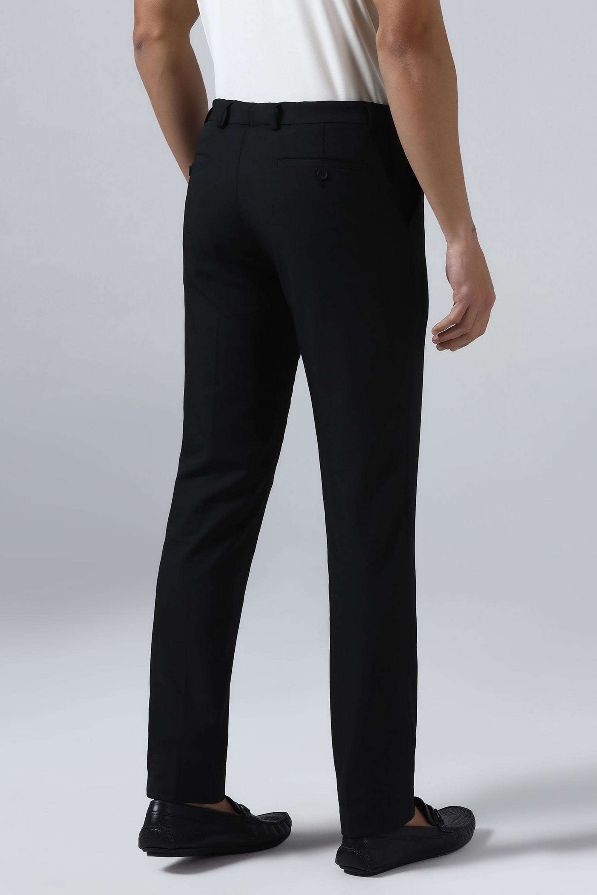 Stripes-Polyester-Slim-Fit-Men-s-Formal-Trousers