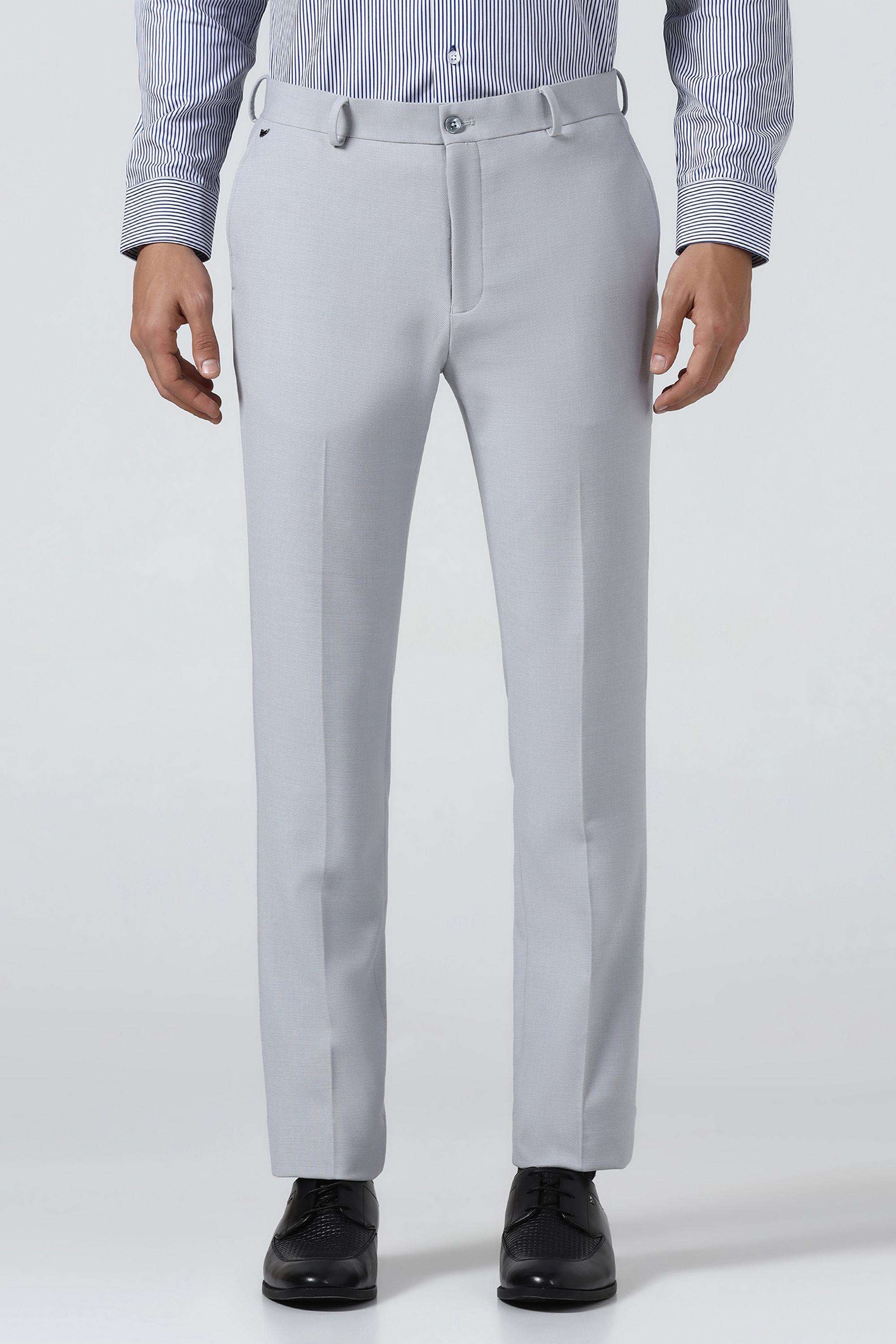 Solid-Poly-Blend-Slim-Fit-Men-s-Formal-Trousers