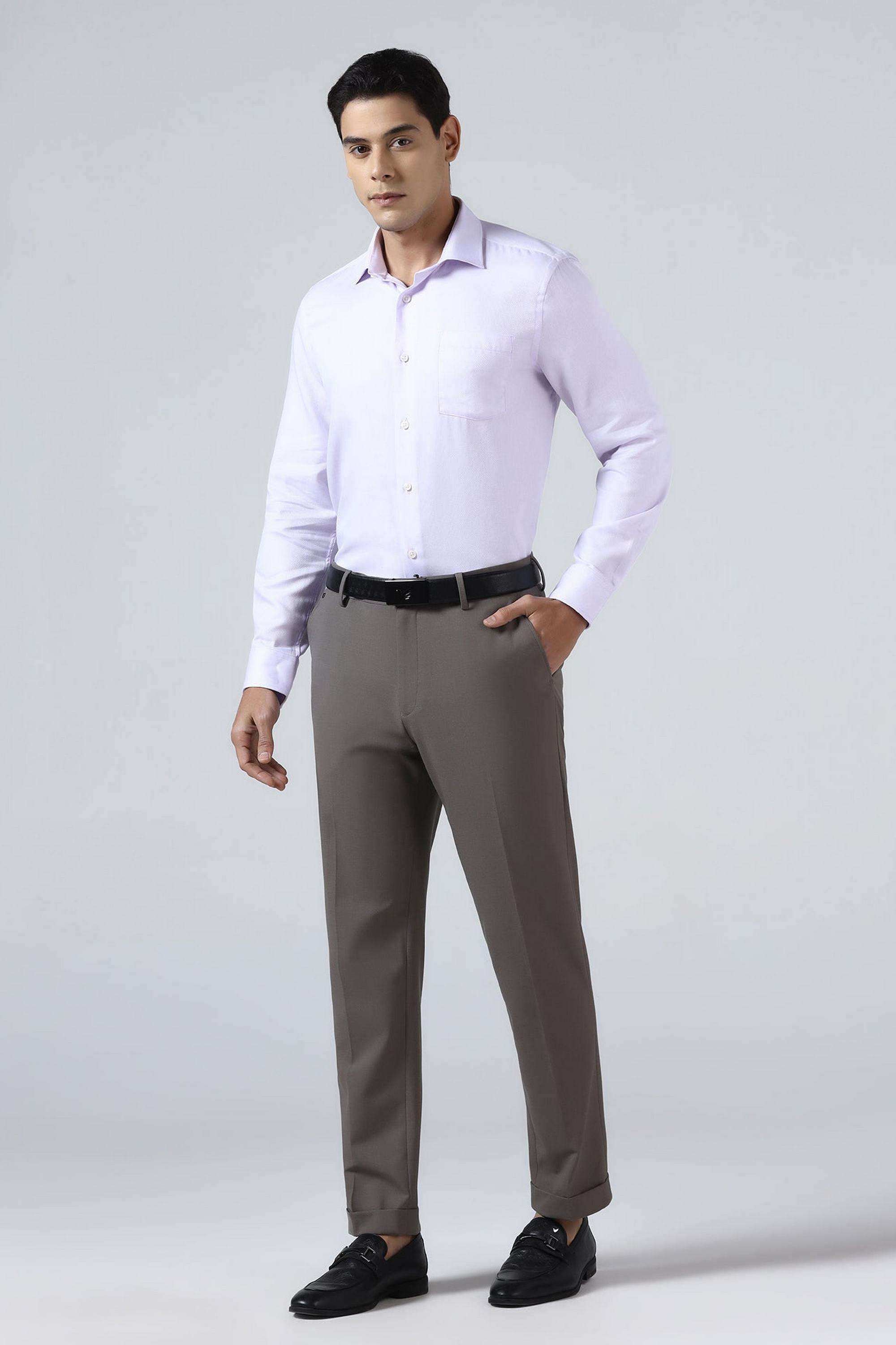 Solid-Poly-Blend-Relaxed-Fit-Men-s-Trousers