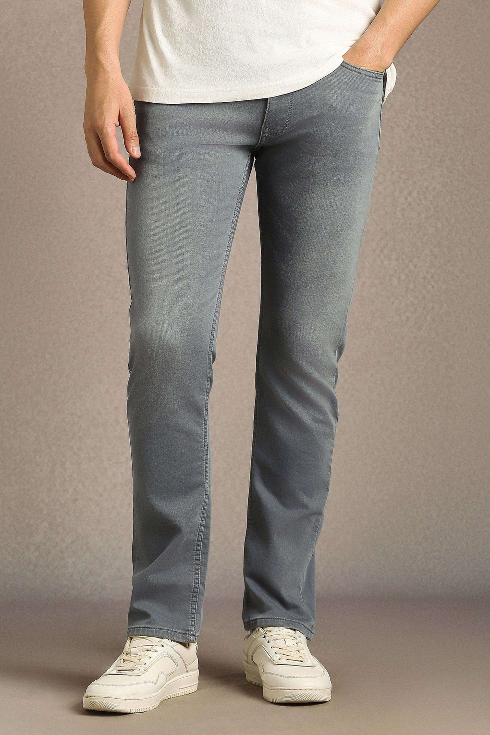 Solid-Cotton-Blend-Regular-Fit-Men-s-Jeans