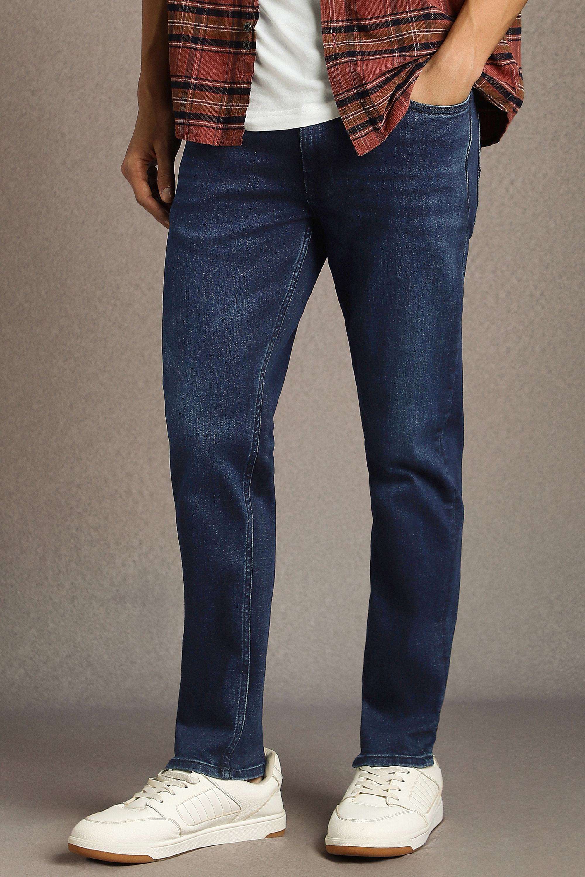 Solid-Cotton-Blend-Super-Slim-Fit-Men-s-Jeans