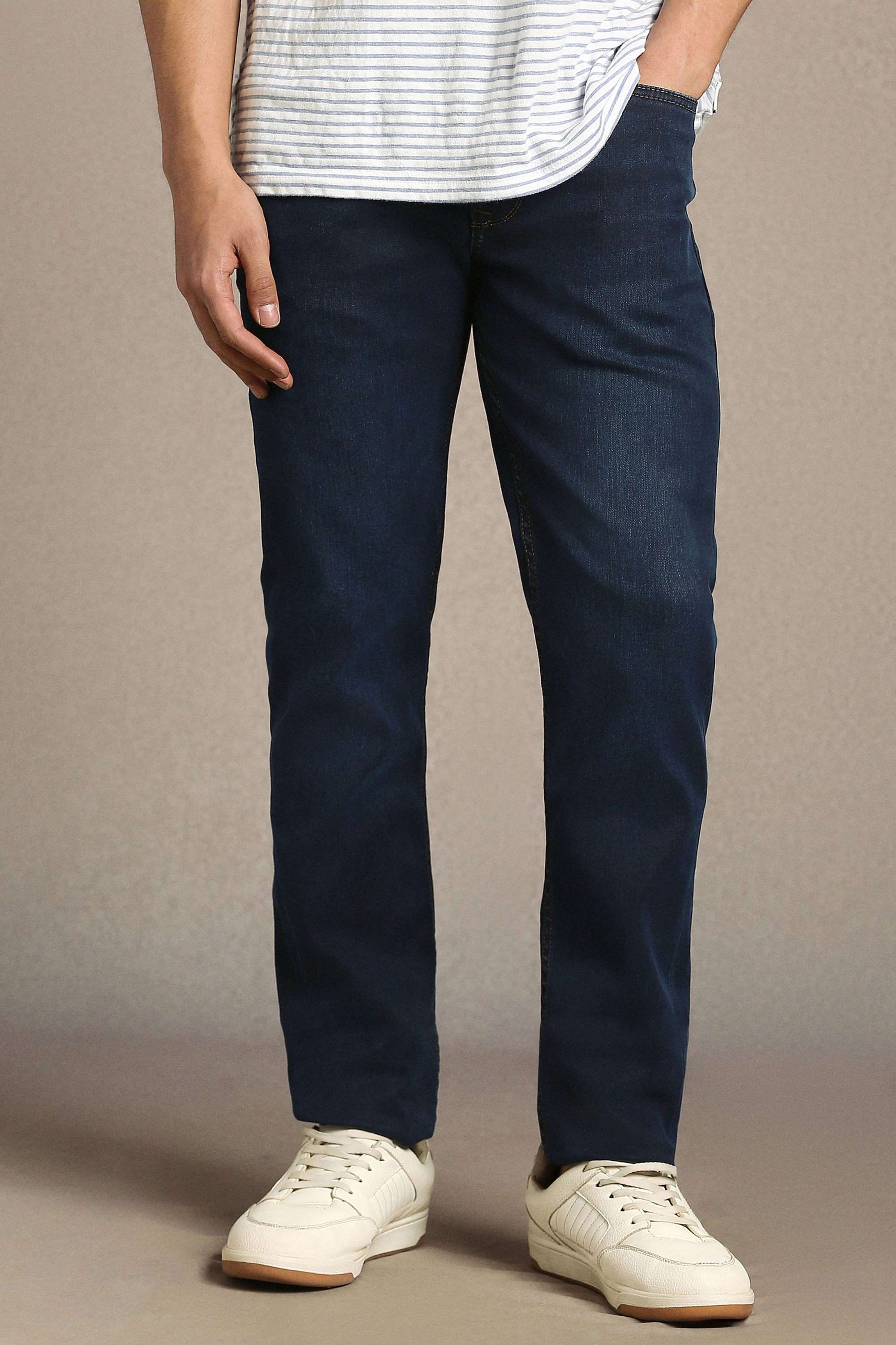 Solid-Cotton-Blend-Super-Slim-Fit-Men-s-Jeans
