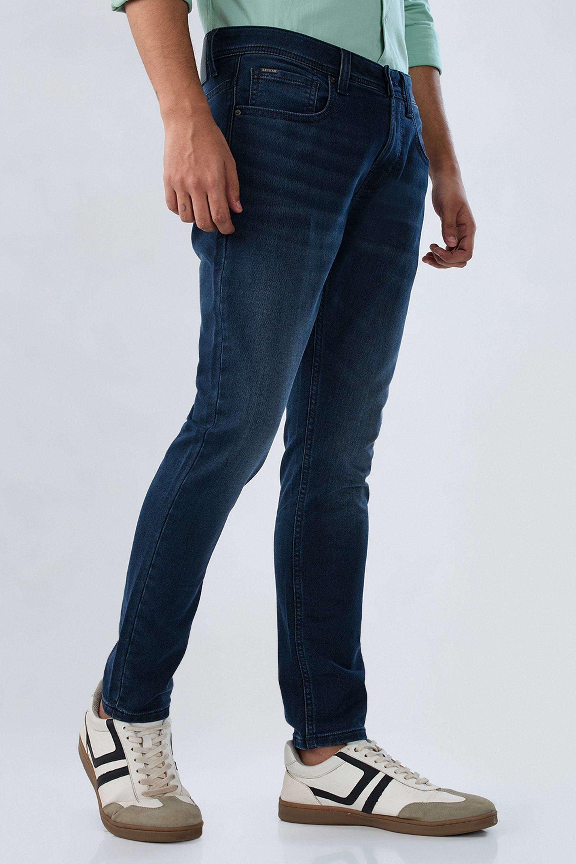 Solid-Cotton-Relaxed-Fit-Men-s-Jeans