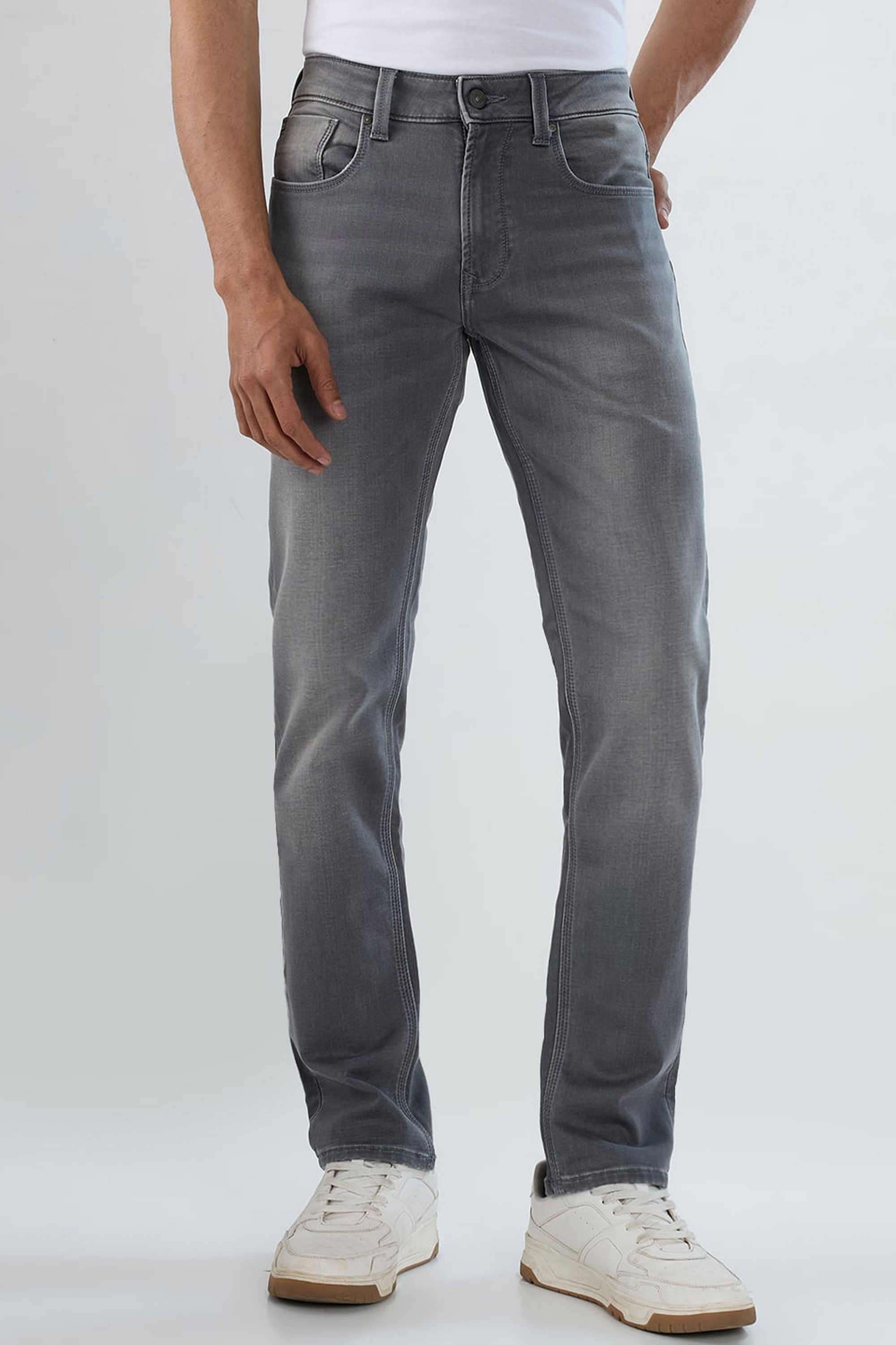 Solid-Cotton-Stretch-Regular-Fit-Men-s-Jeans