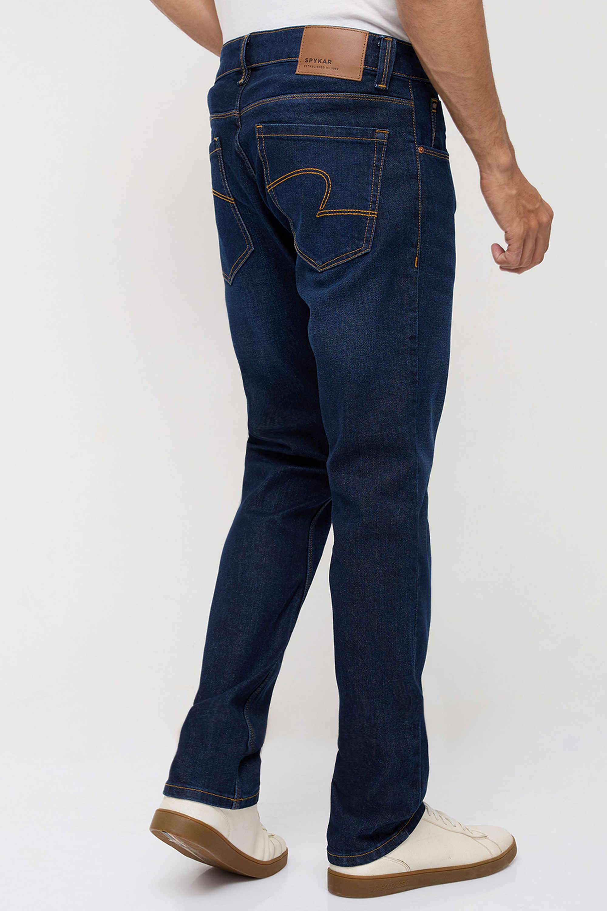 Solid-Cotton-Regular-Fit-Men-s-Jeans