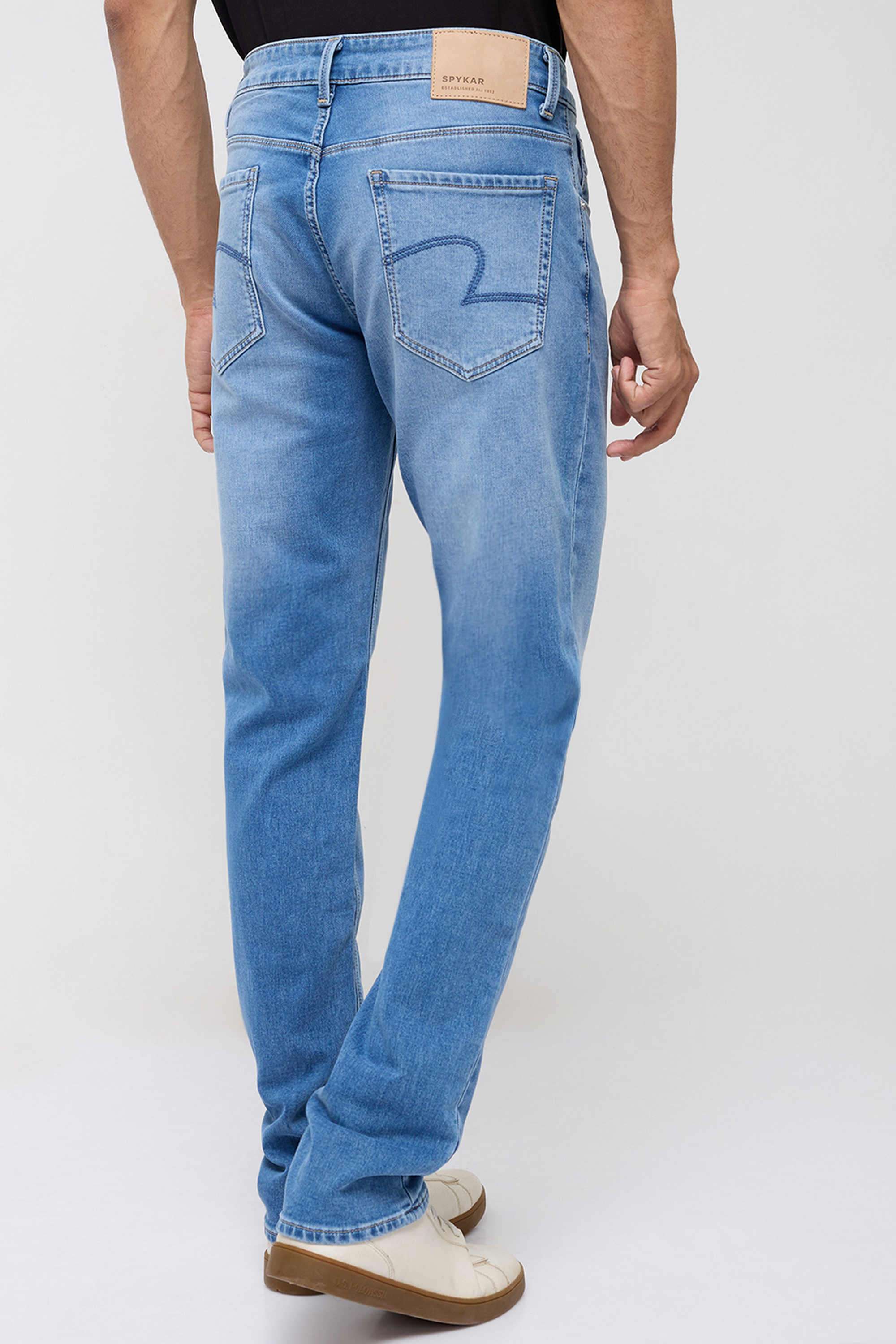 Solid-Cotton-Regular-Fit-Men-s-Jeans