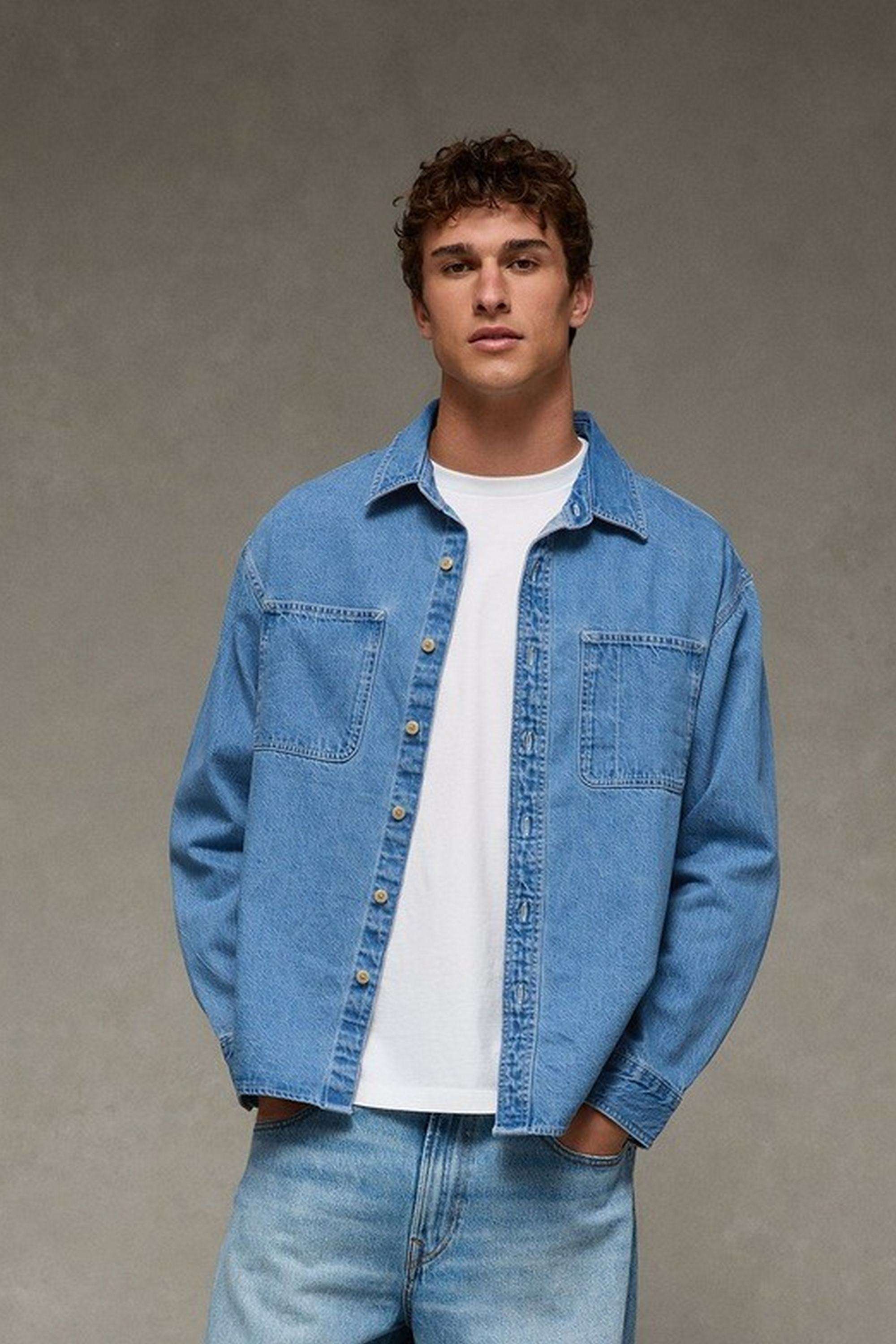 Solid-Cotton-Stretch-Regular-Fit-Men-s-Shirt