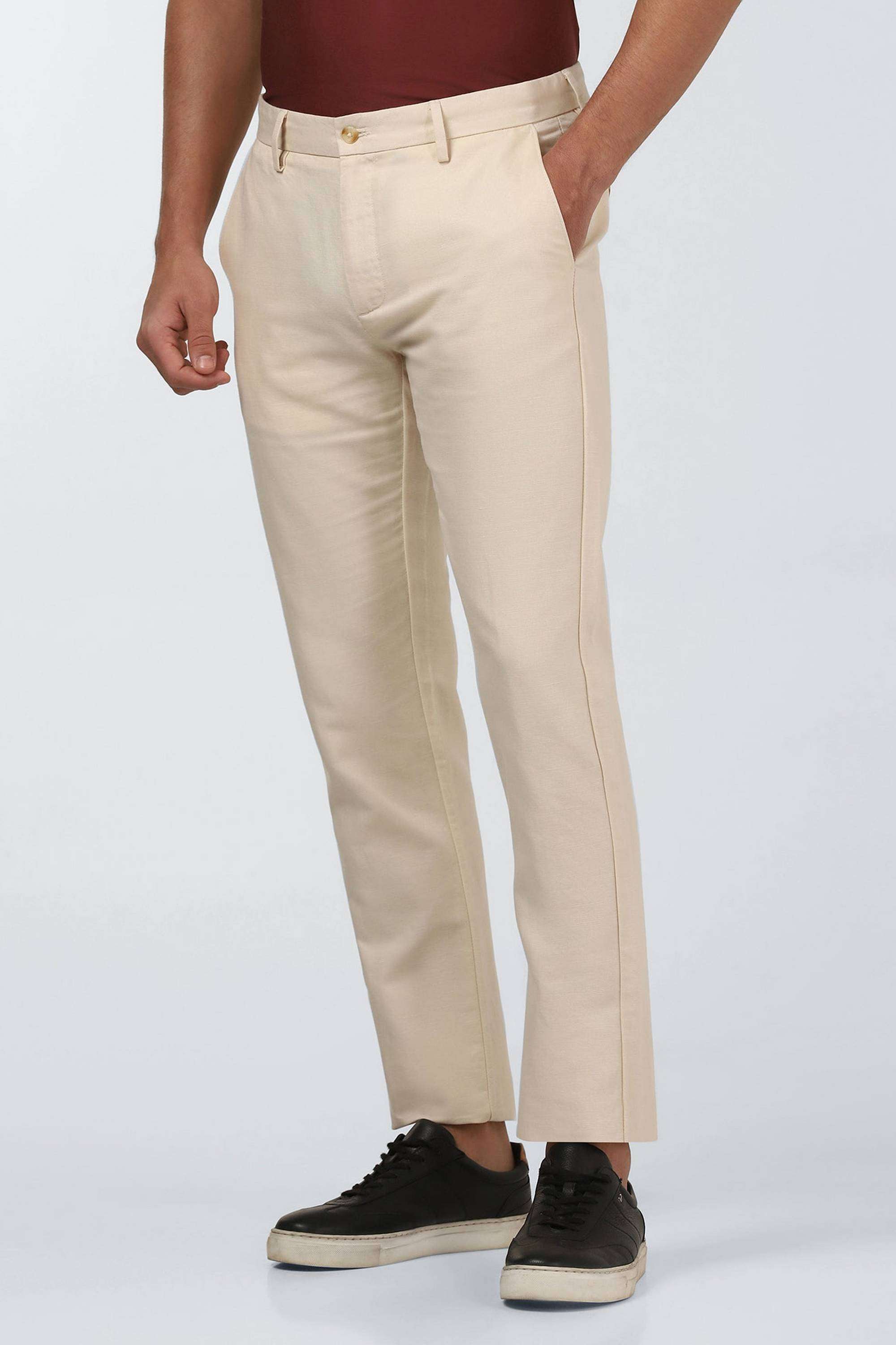 Dobby-Cotton-Blend-Super-Slim-Fit-Men-s-Trousers