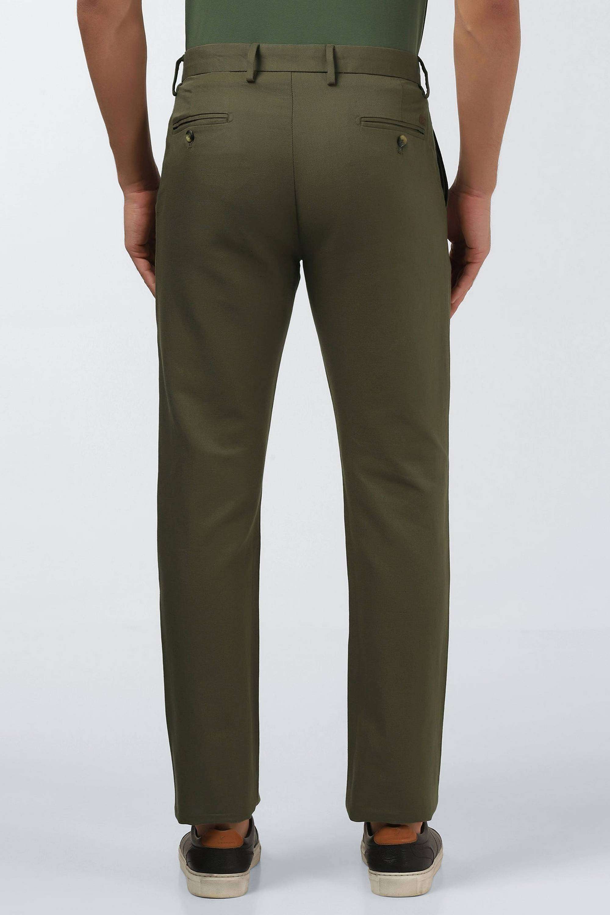 Solid-Cotton-Blend-Super-Slim-Fit-Men-s-Trousers