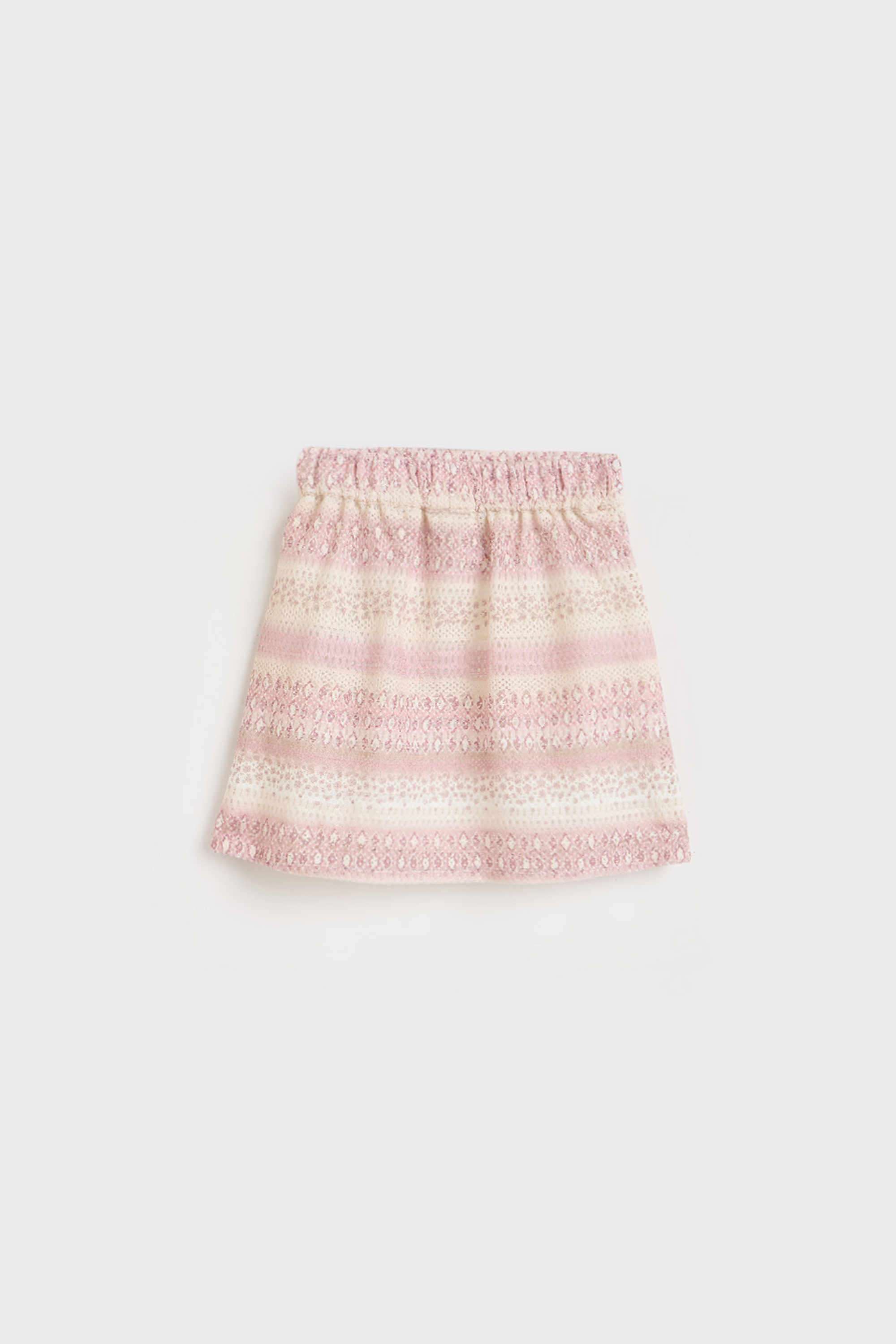Solid-Blended-Fabric-Regular-Fit-Girls-Skirts