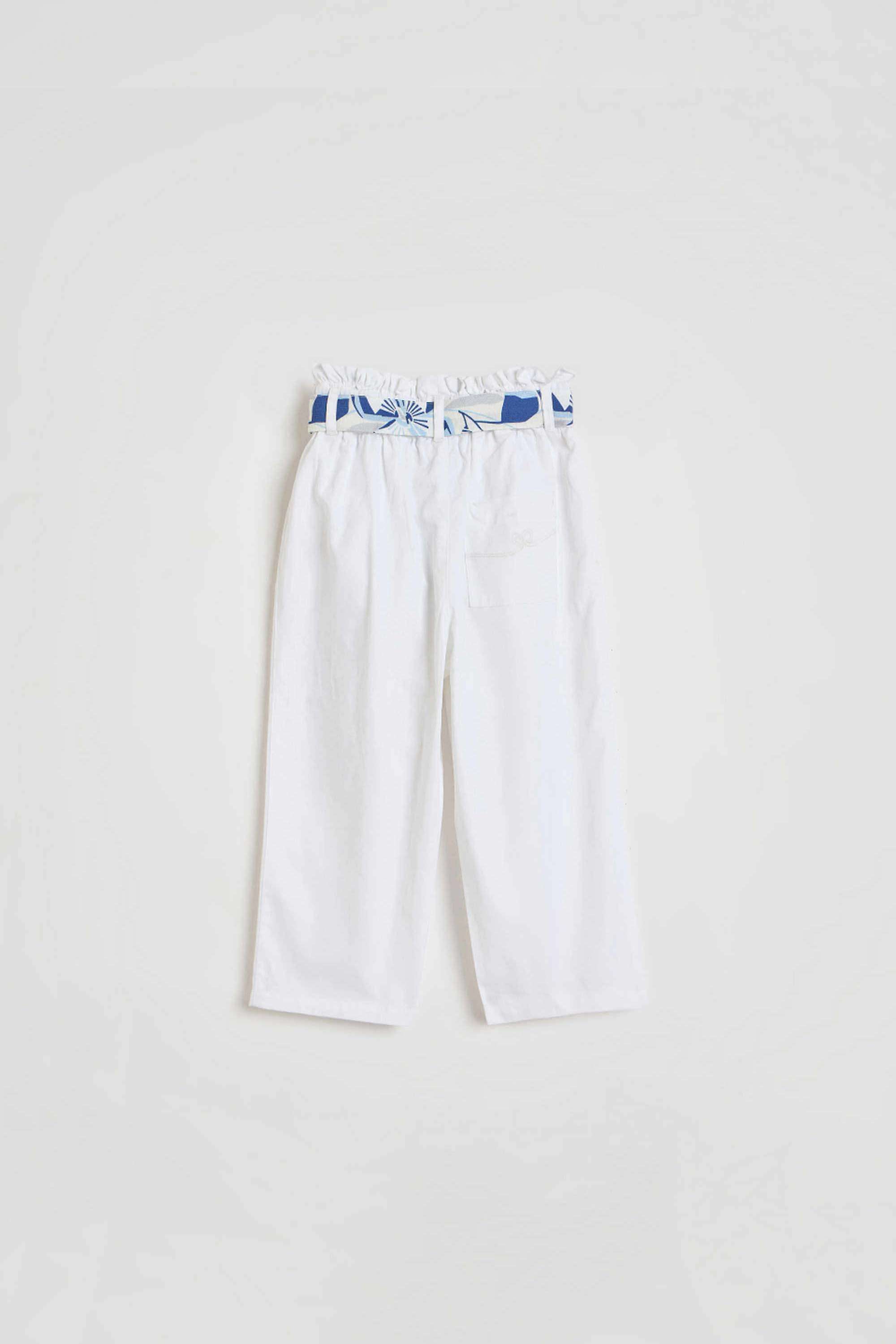 Solid-Cotton-Regular-Fit-Girls-Trousers