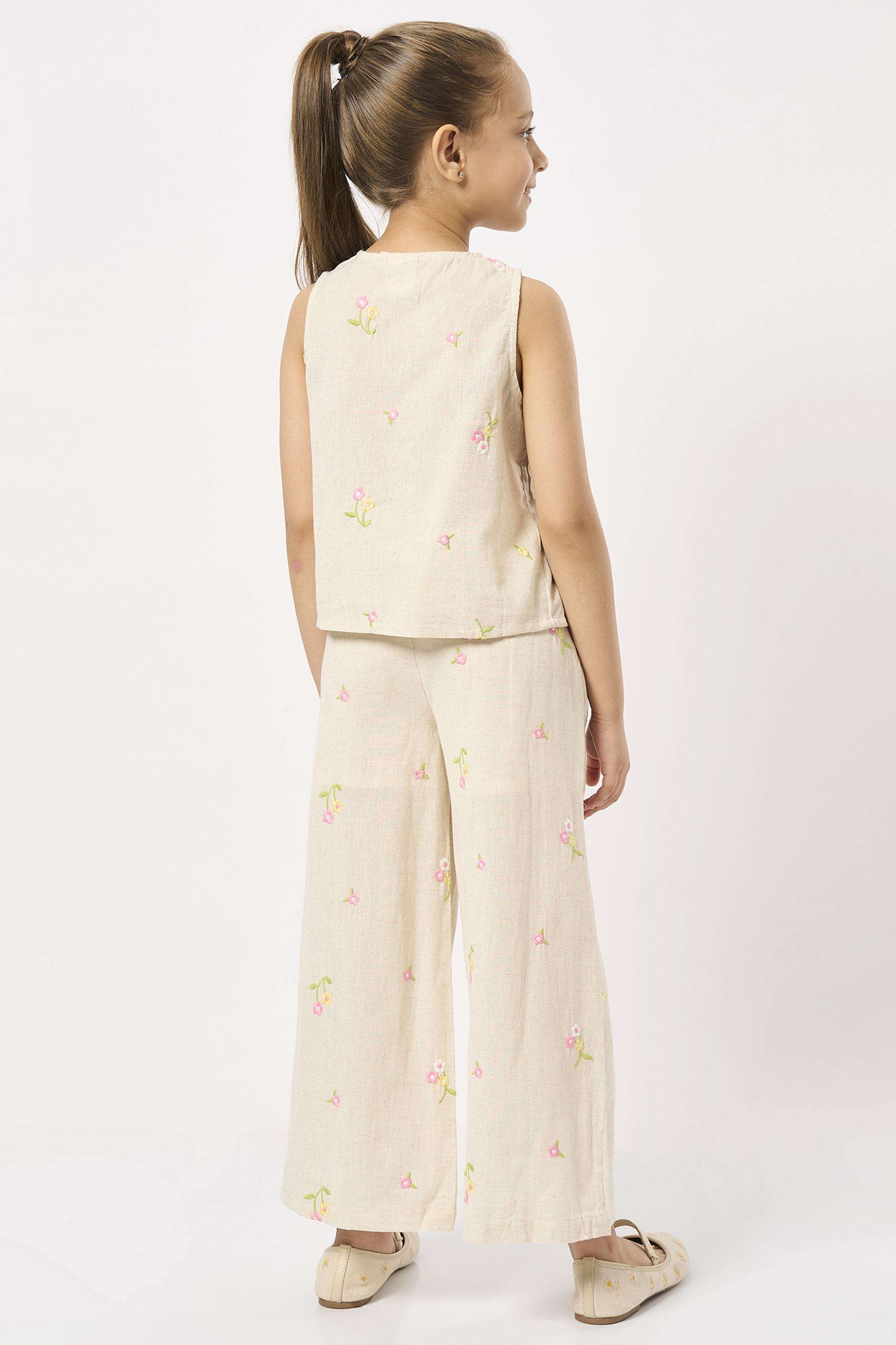 Embroidered-Cotton-Crop-Girls-Clothing-Set