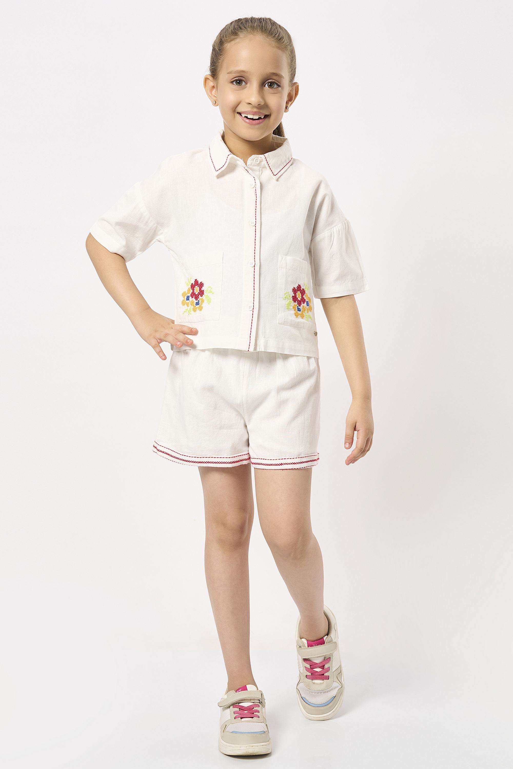 Embroidered-Cotton-Crop-Girls-Clothing-Set