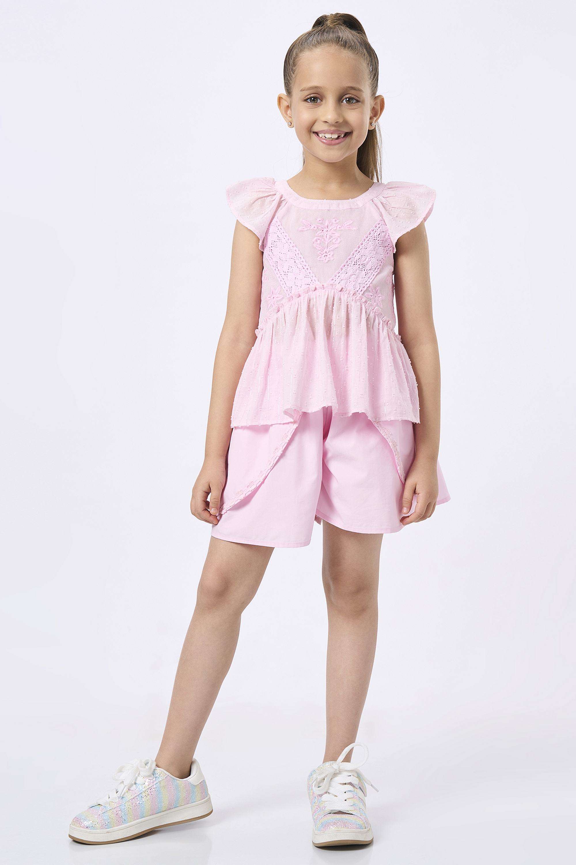 Embroidered-Cotton-Crop-Girls-Clothing-Set