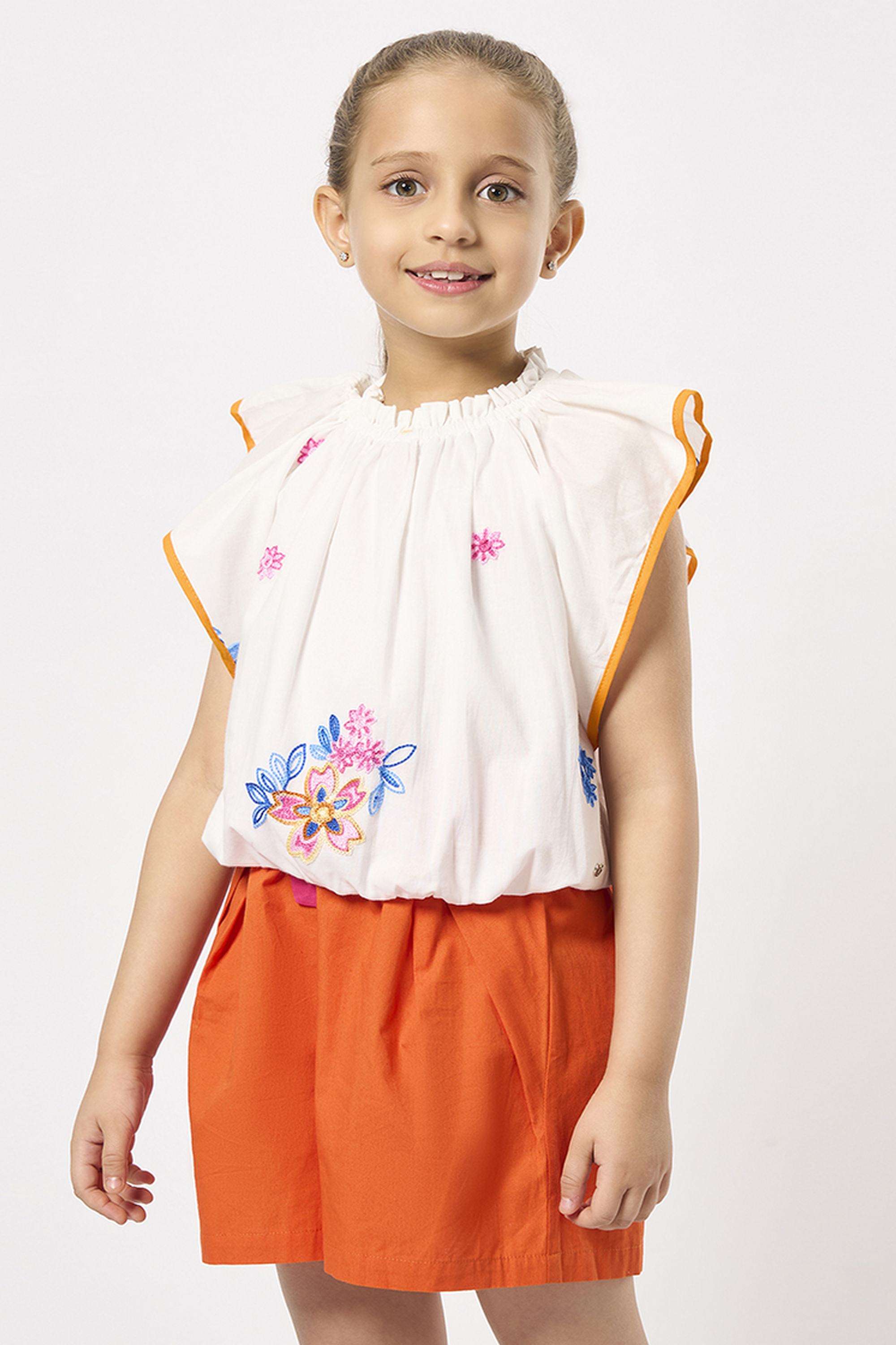 Embroidered-Cotton-Choker-Neck-Girls-Top