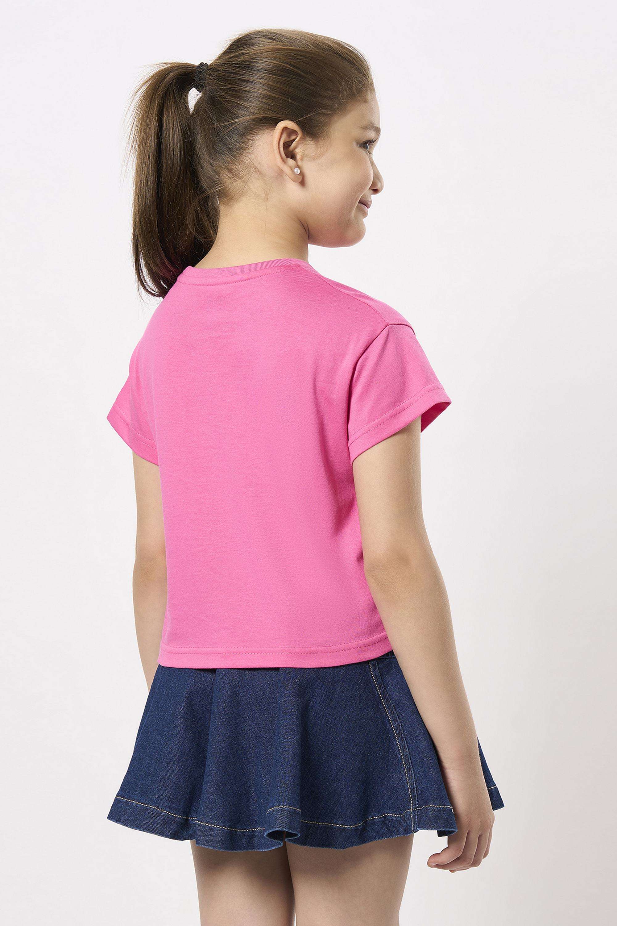 Embroidered-Cotton-Round-Neck-Girls-T-Shirt