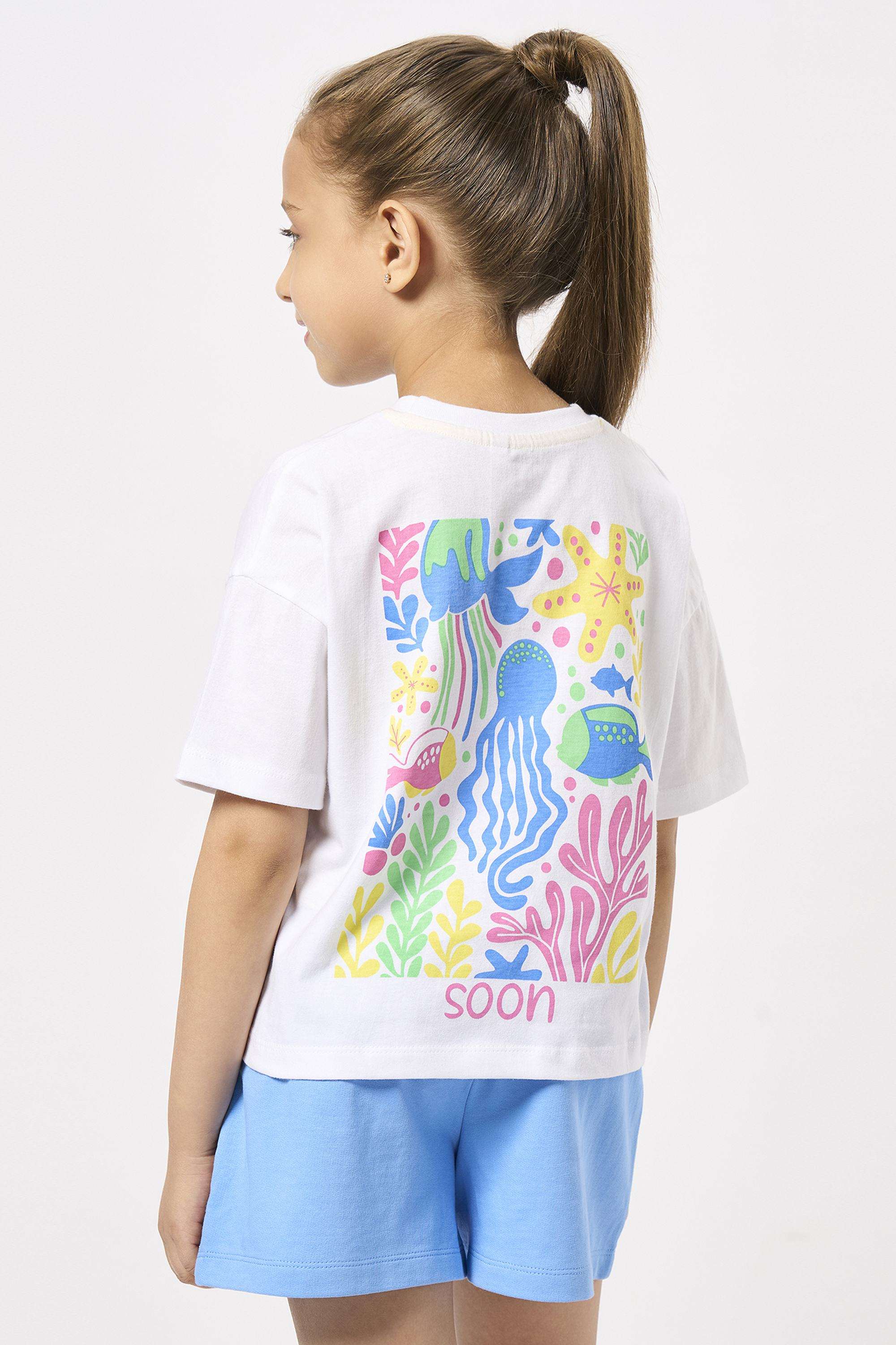 Printed-Cotton-Round-Neck-Girls-T-Shirt