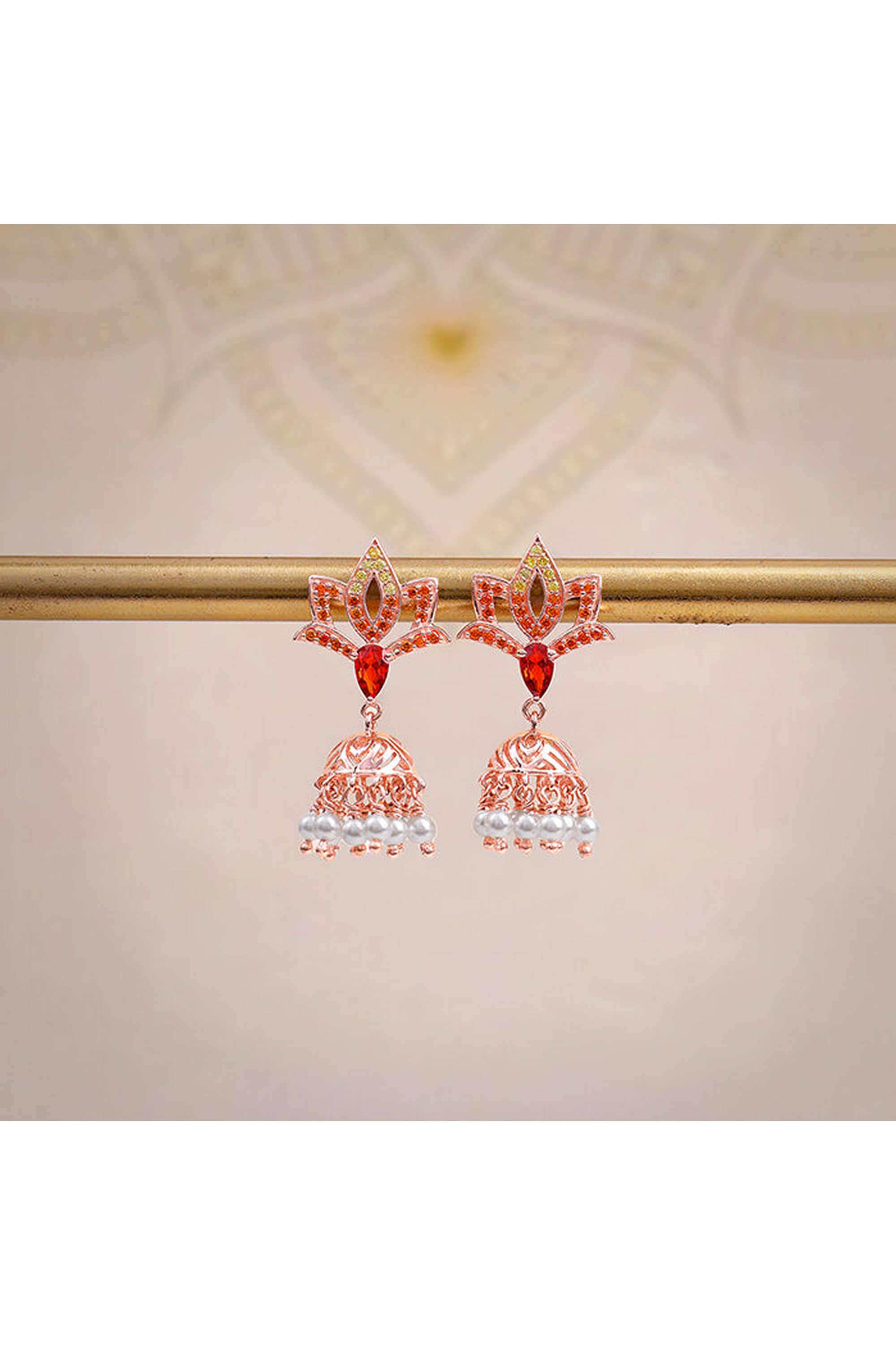 Rose-Gold-Adishakti-Jhumka-For-Women
