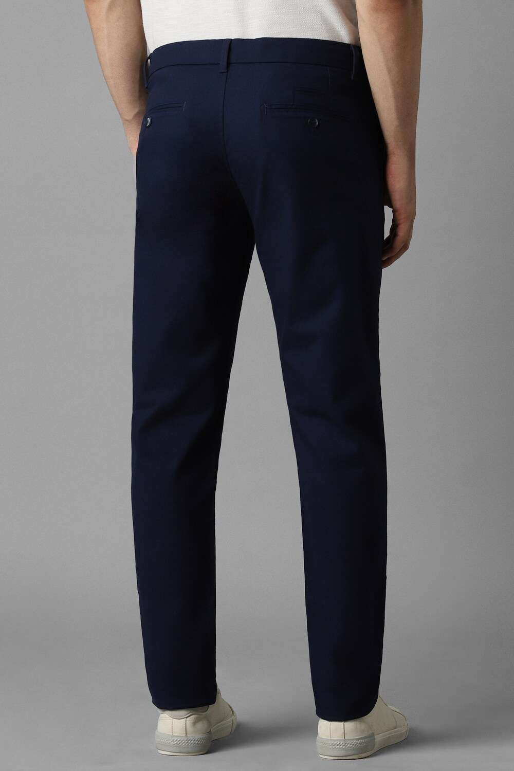 Solid-Cotton-Blend-Super-Slim-Fit-Men-s-Trousers