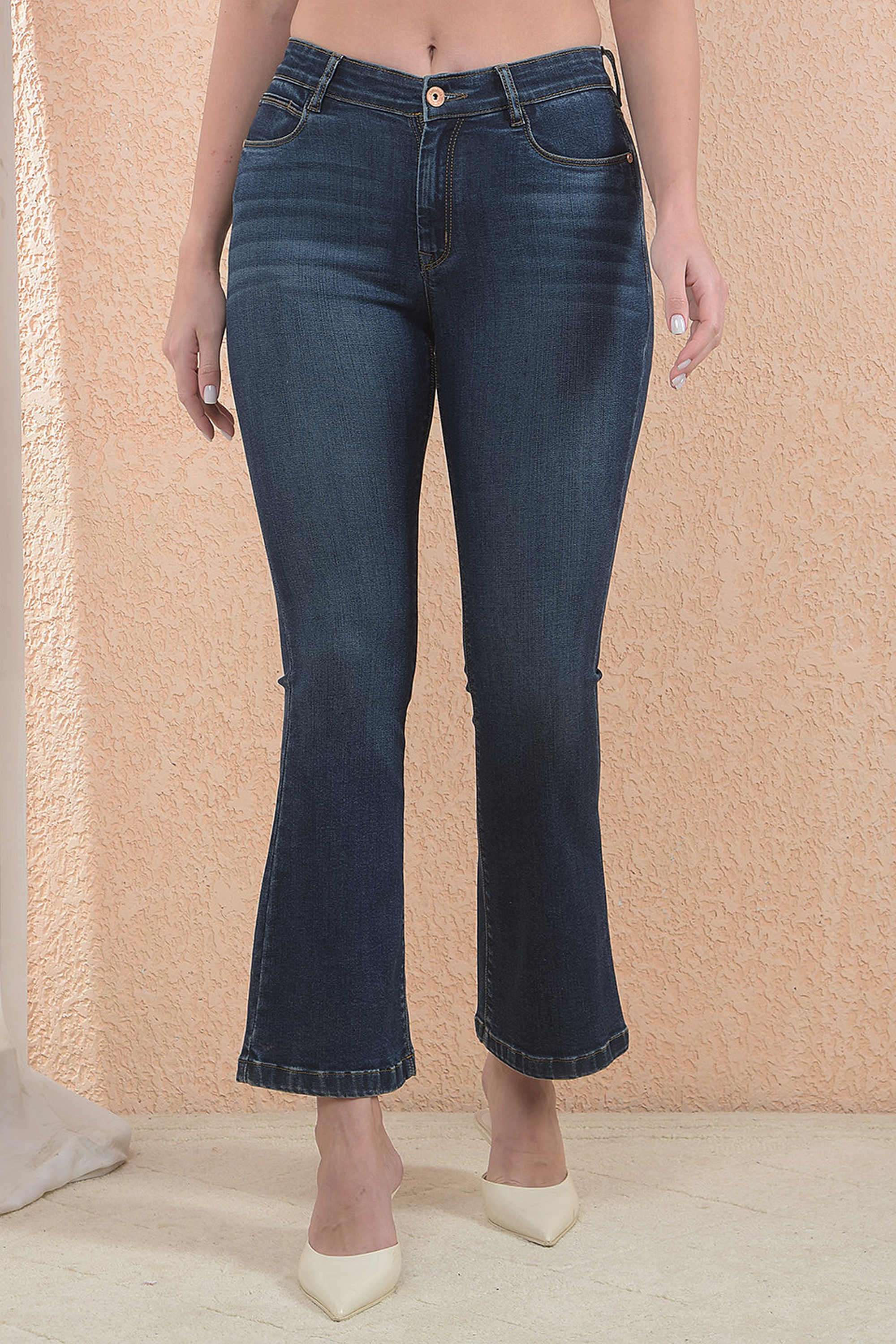 crimsoune club Solid Cotton Blend Bootcut Fit Women's Jeans-picture-35