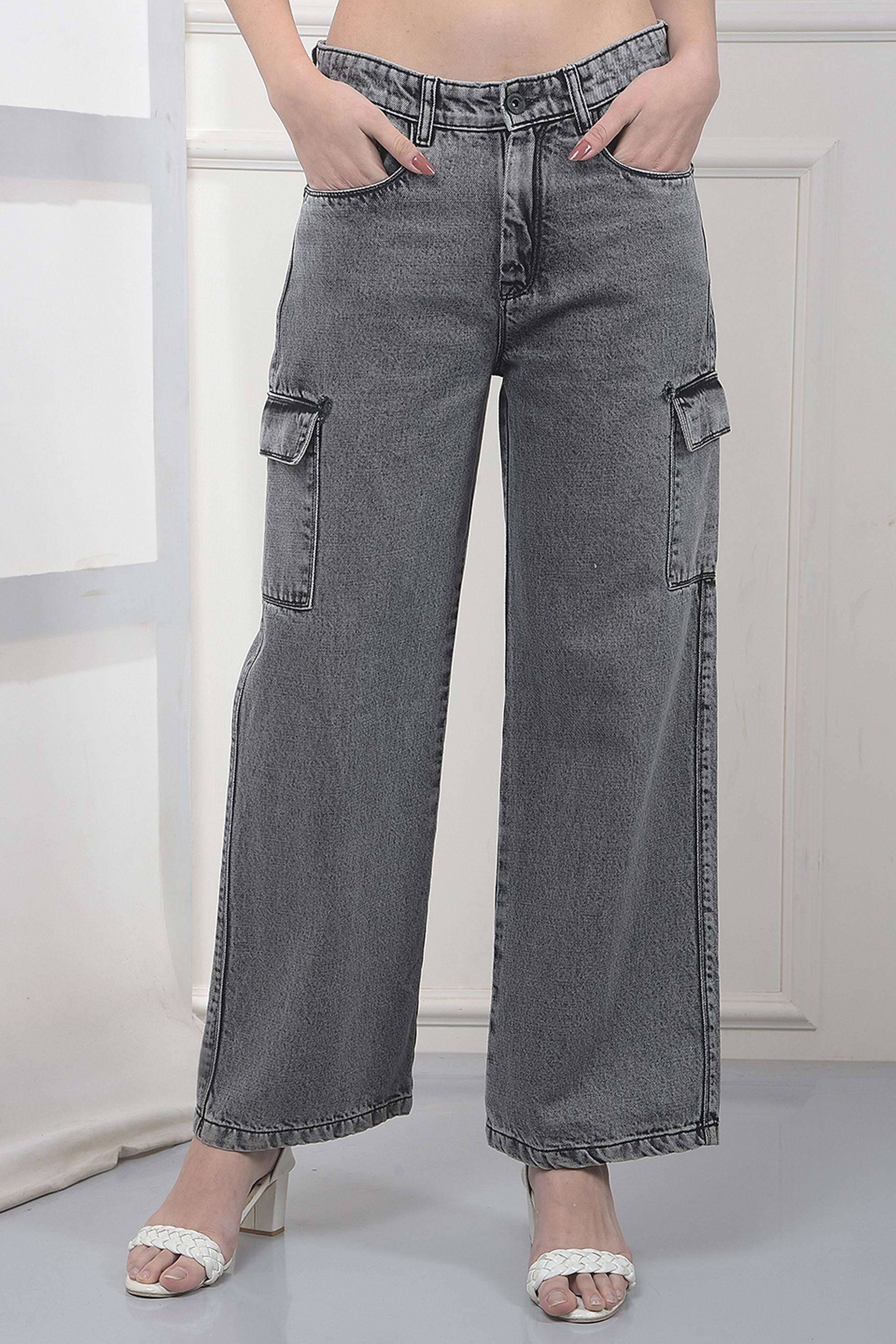 crimsoune club Solid Relaxed Fit Cotton Women's Casual Wear Jeans-picture-10