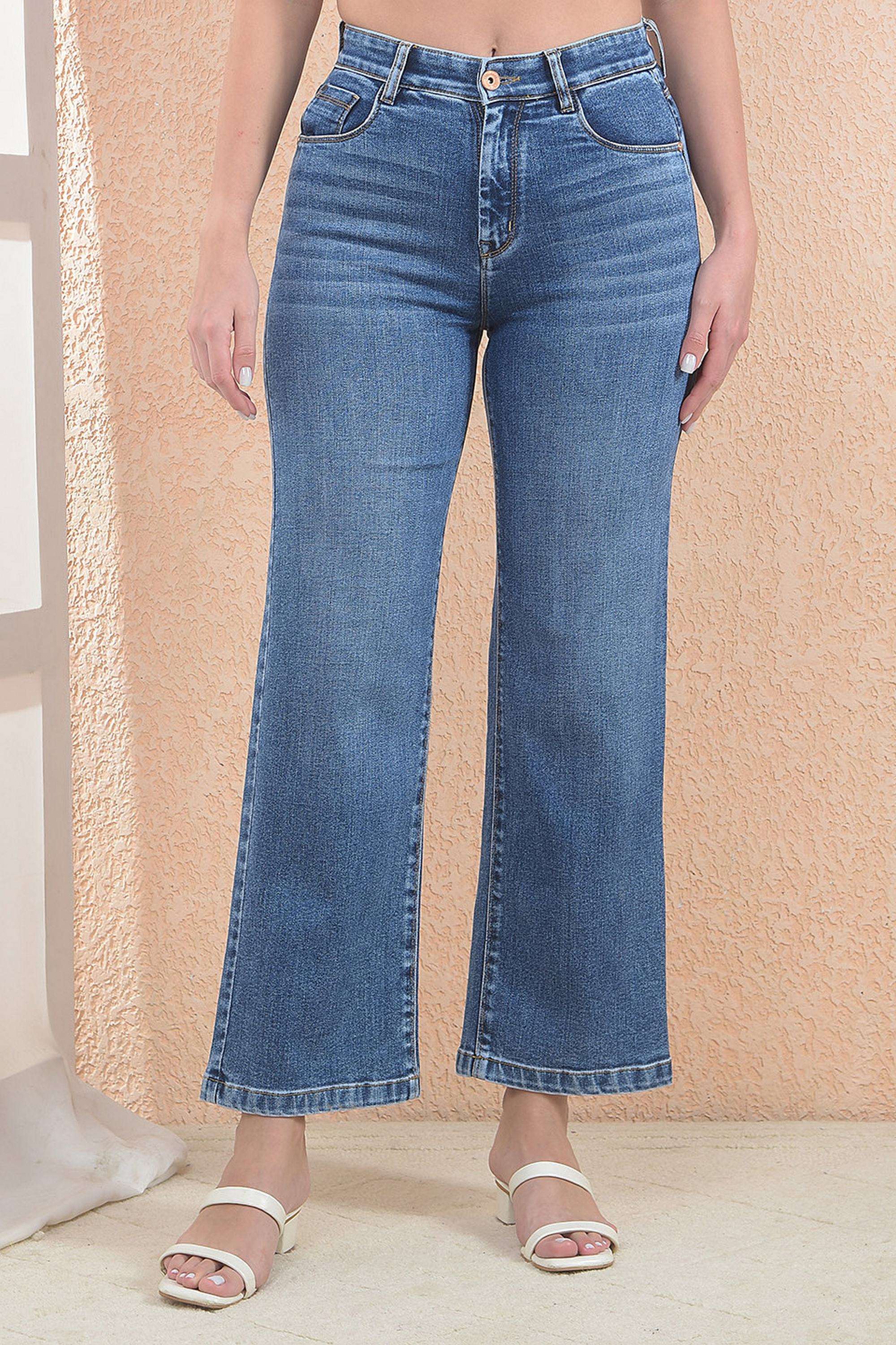 crimsoune club Solid Relaxed Fit Blended Fabric Women's Casual Wear Jeans-picture-20